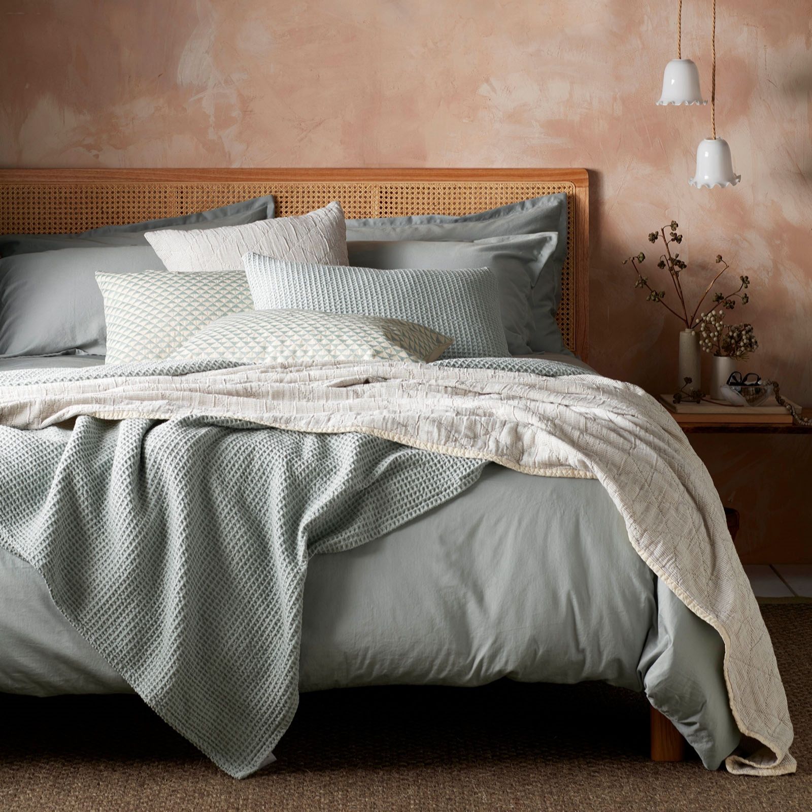 Secret Linen Store Super Soft 100% Cotton 4 Piece Duvet Set