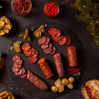 The Greek Farmer Set of 4 Salami Selection