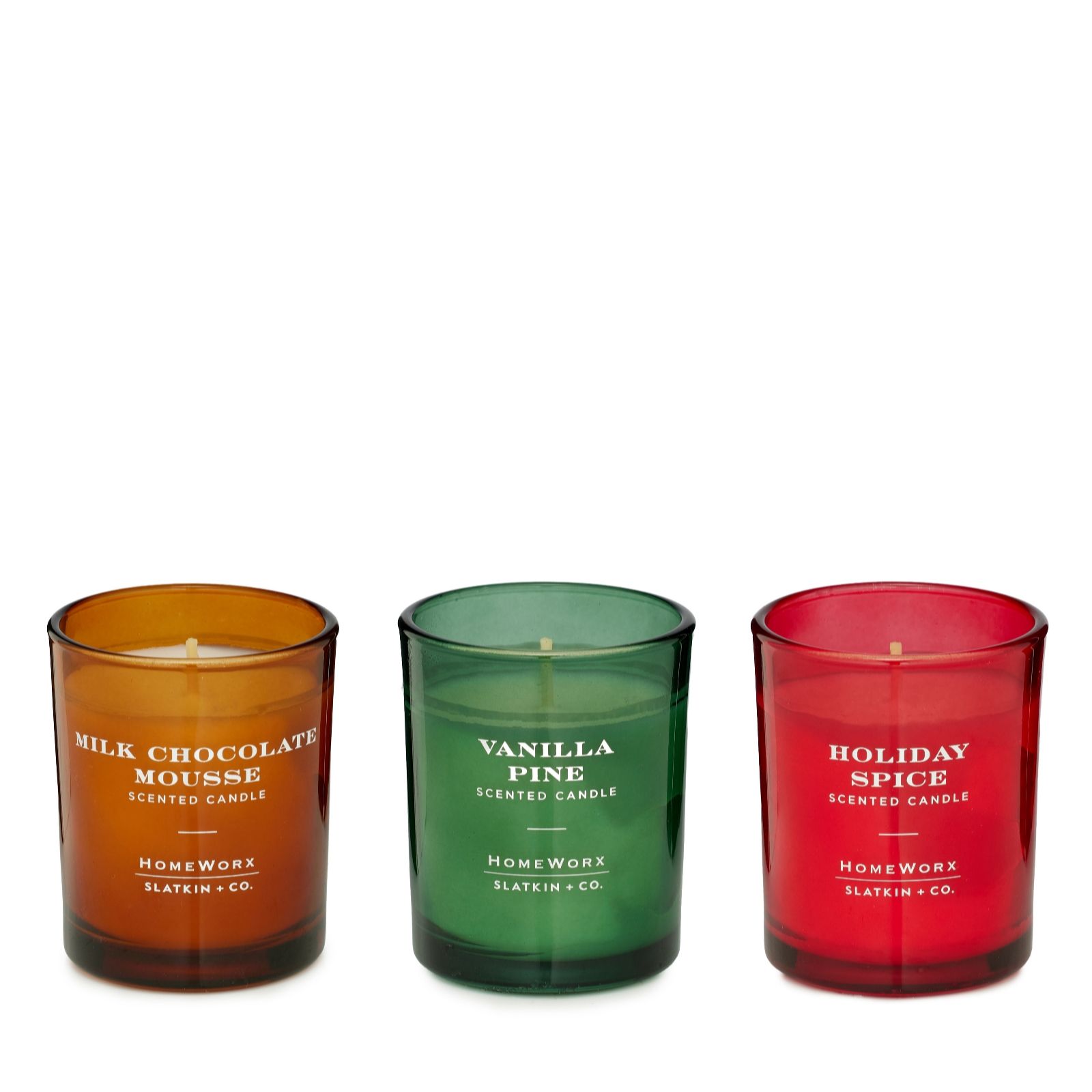 HomeWorx by Slatkin+Co Set of 3 3.5 oz Candle Giftset