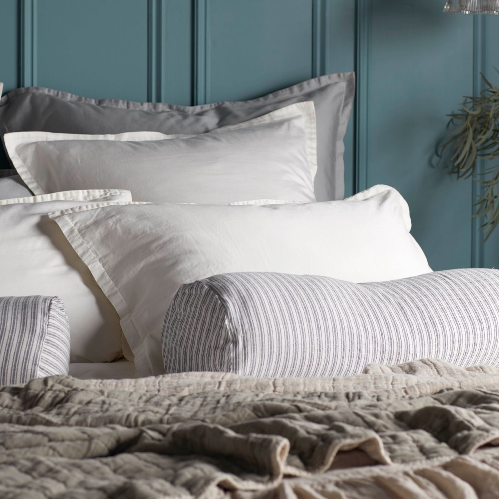 Secret Linen Store Super Soft 100% Cotton Pillowcase Pair