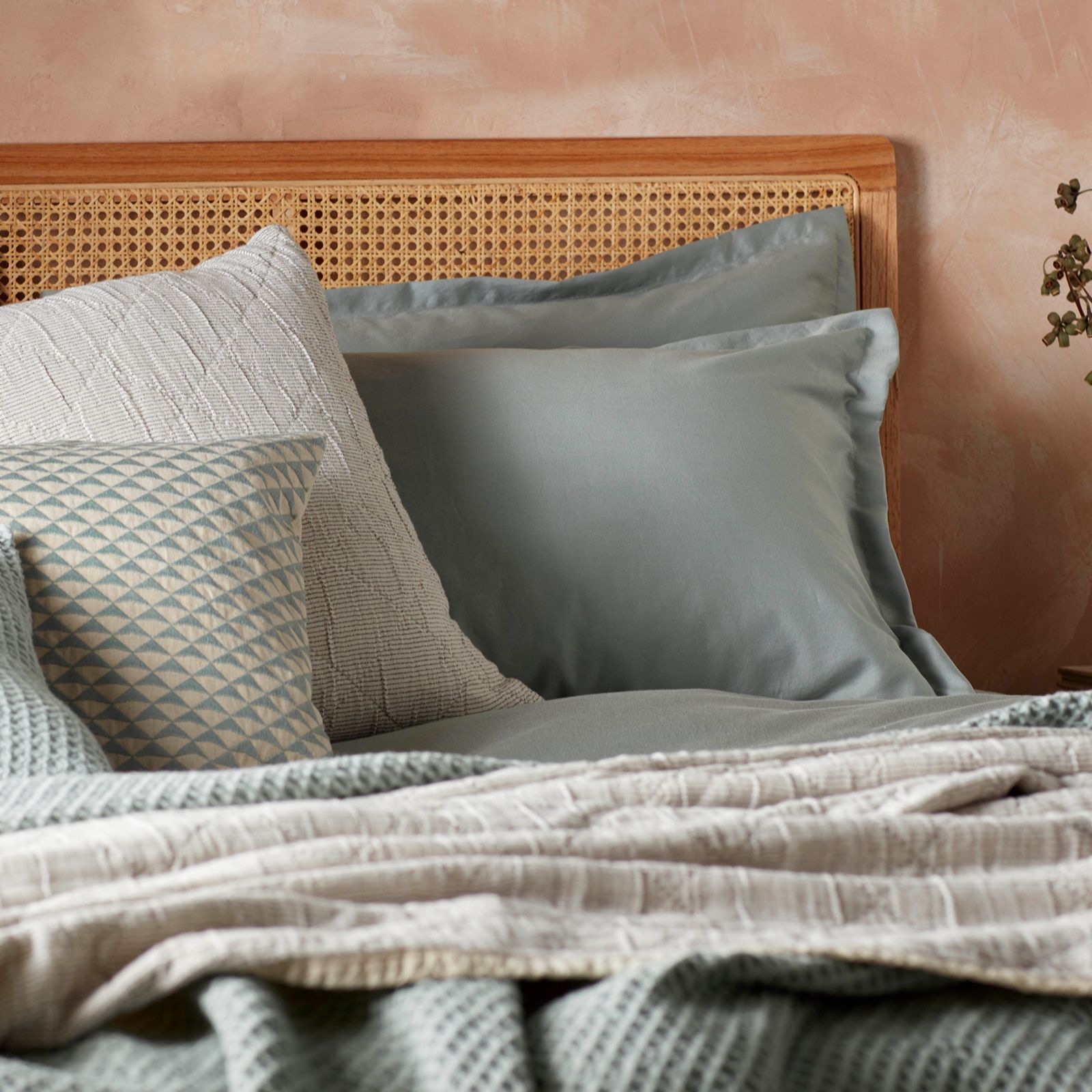 Secret Linen Store Super Soft 100% Cotton Pillowcase Pair