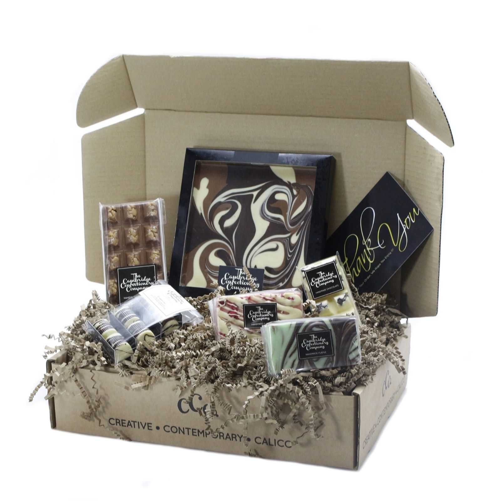 Calico Cottage Assorted Chocolate Gift Hamper QVC UK