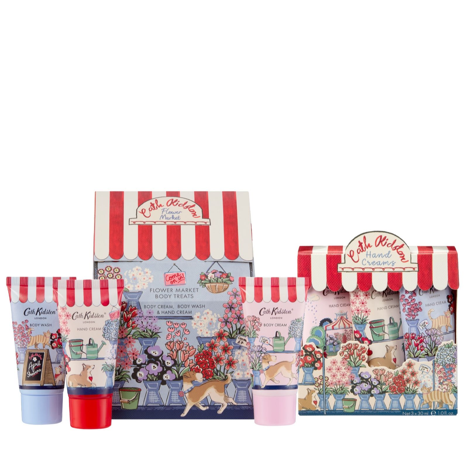 Cath Kidston Flower Market Body and Hand Care Bundle Set