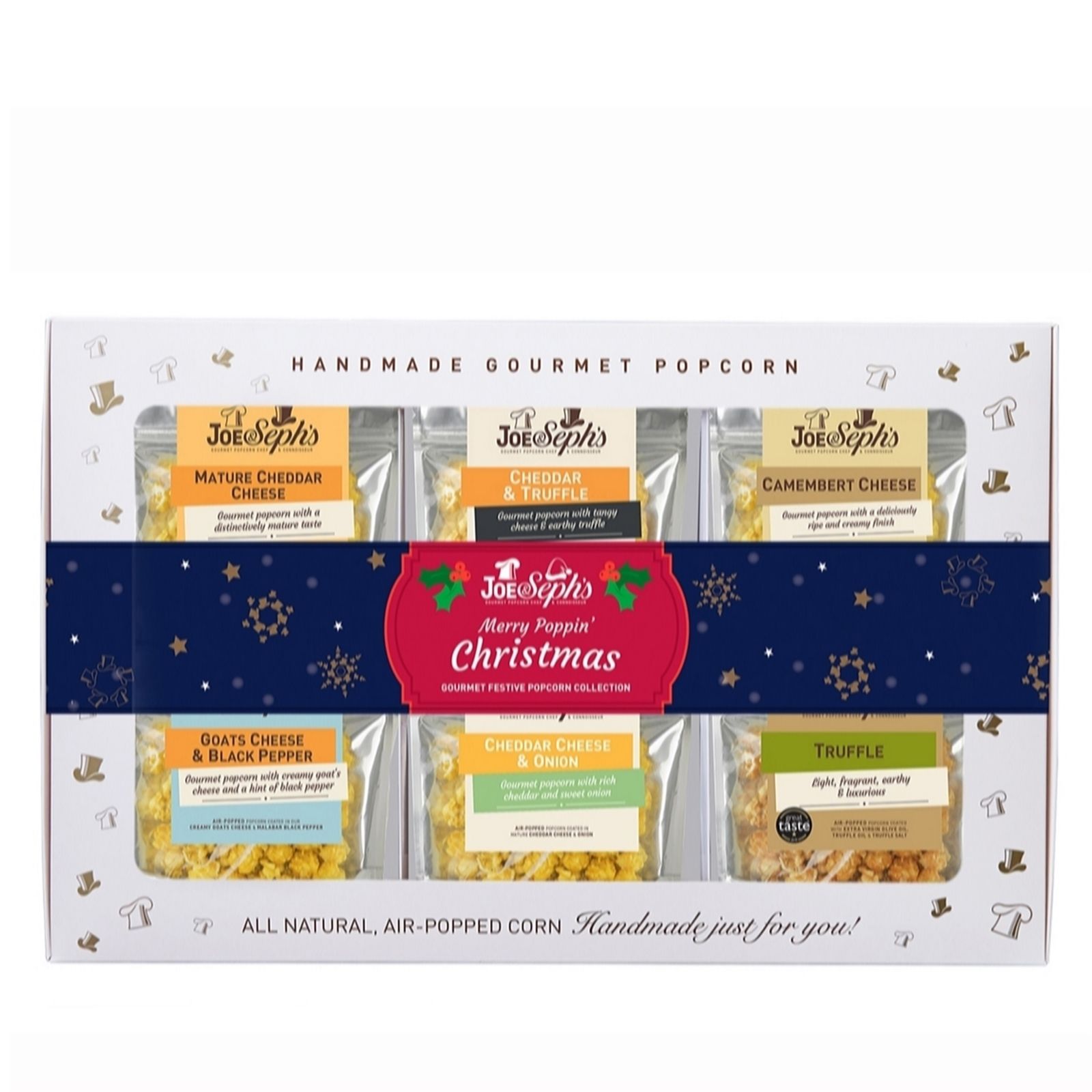 Joe & Seph's Gourmet Popcorn Snack Pack Gift Box