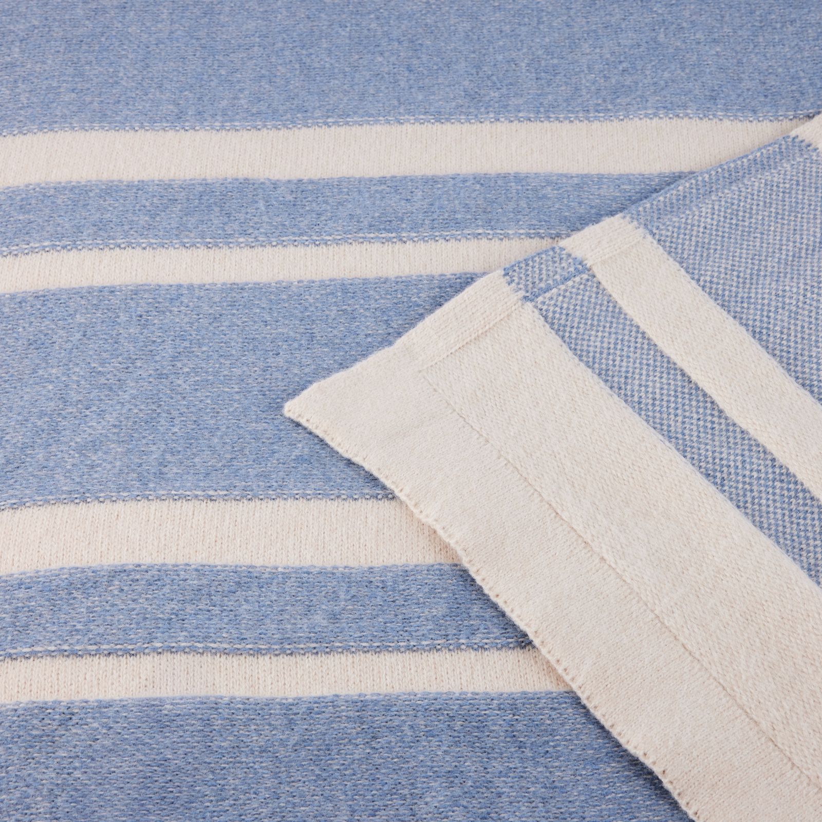 Garden Stories x Anouska Cornwall Luxe Striped Throw