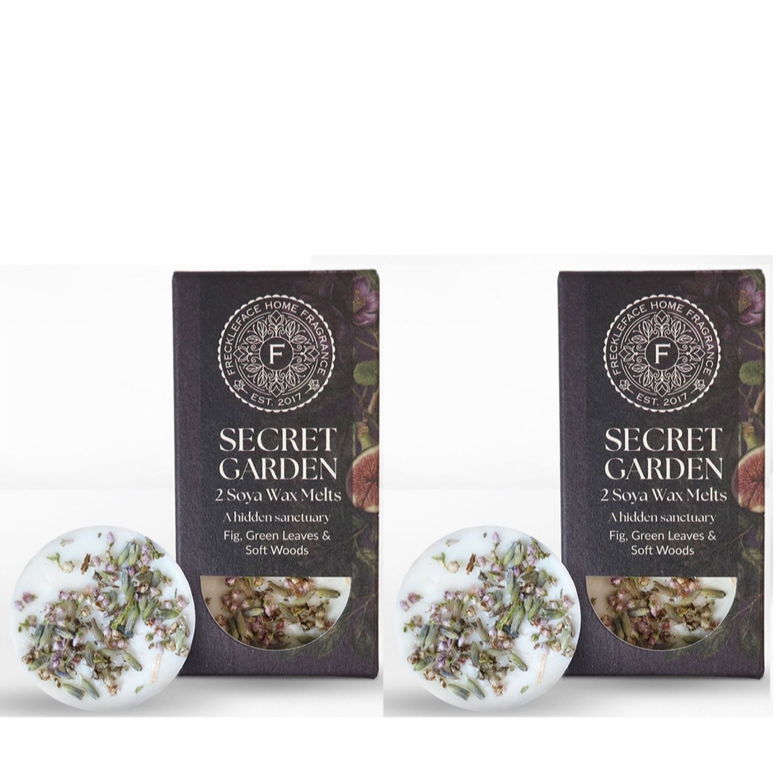 Chelsea Flower Show x Freckleface Secret Garden Duo Wax Melt Set