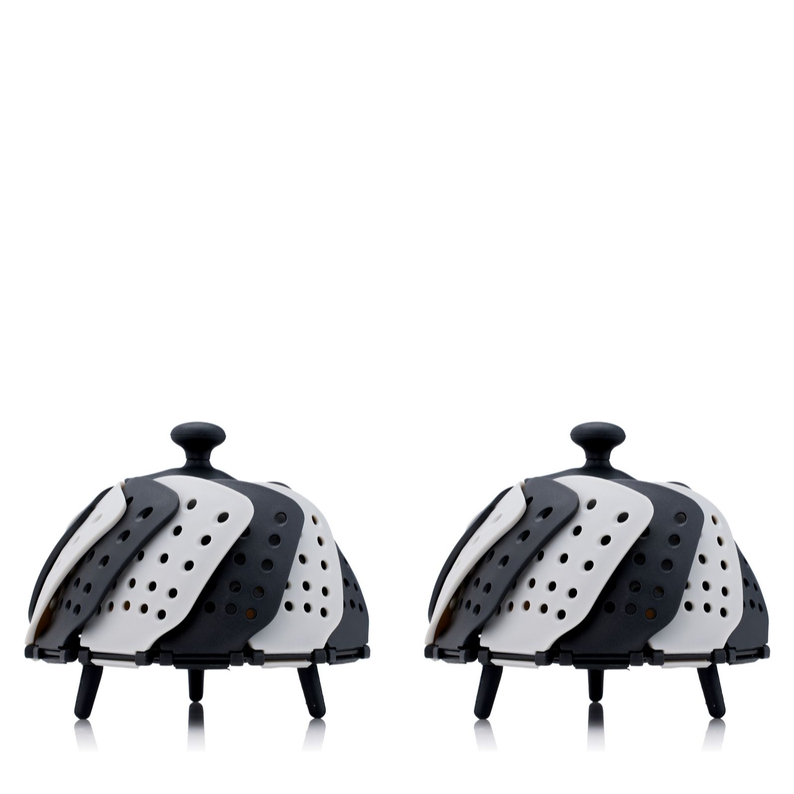 Outlet Cook's Essentials Set of 2 Foldable Drainer Baskets