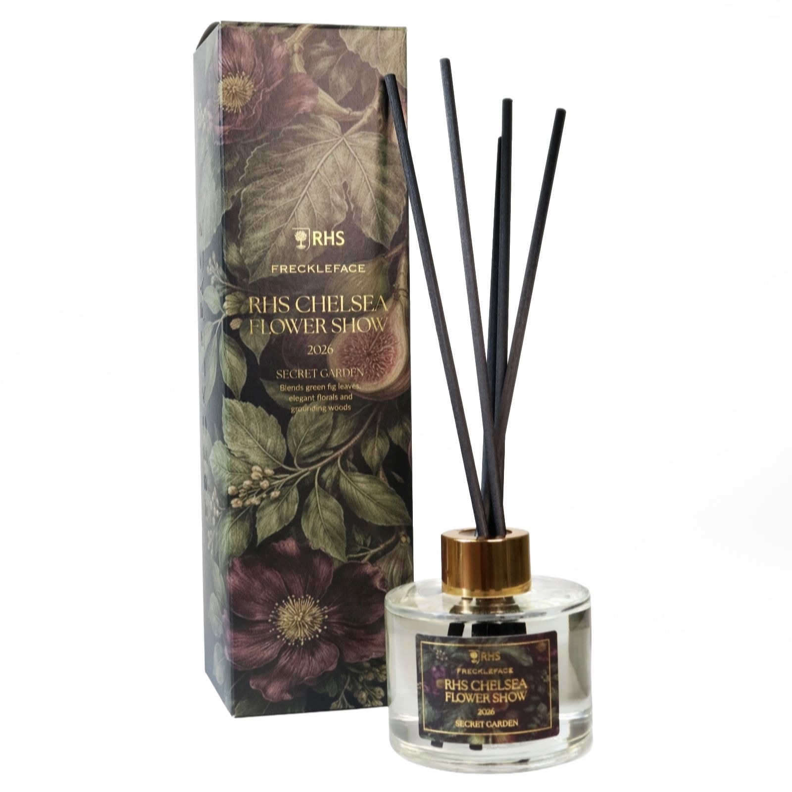 Chelsea Flower Show x Freckleface Secret Garden Reed Diffuser