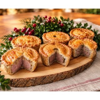 Toppings Pies 6 Piece 200g Ultimate Luxury Pork Pie Collection