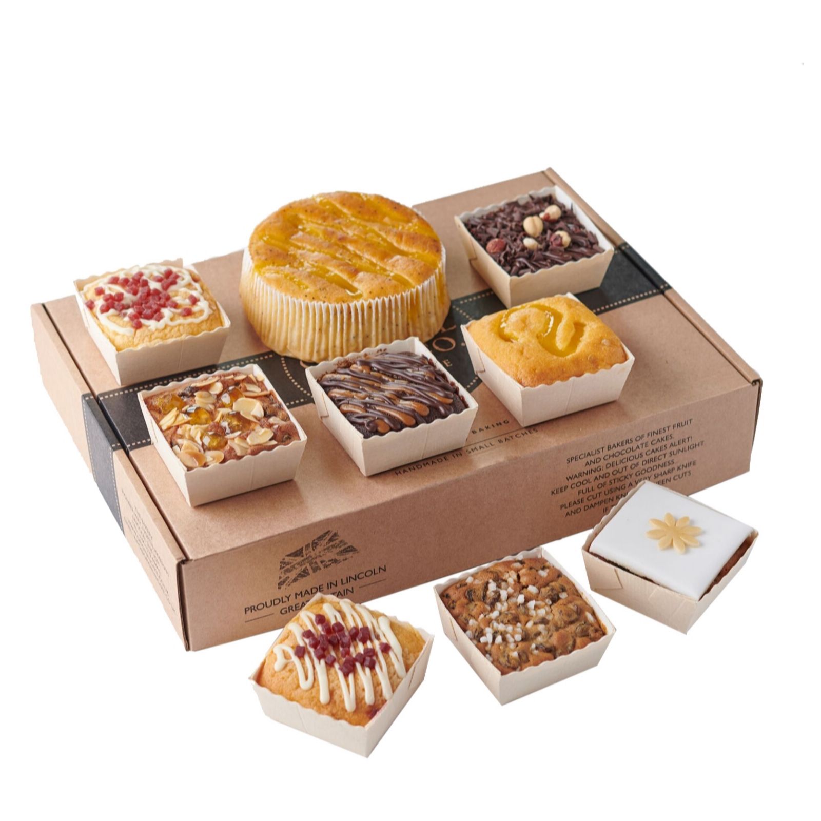 The Original Cake Company 9 Piece Assorted Spring Cakes QVC UK