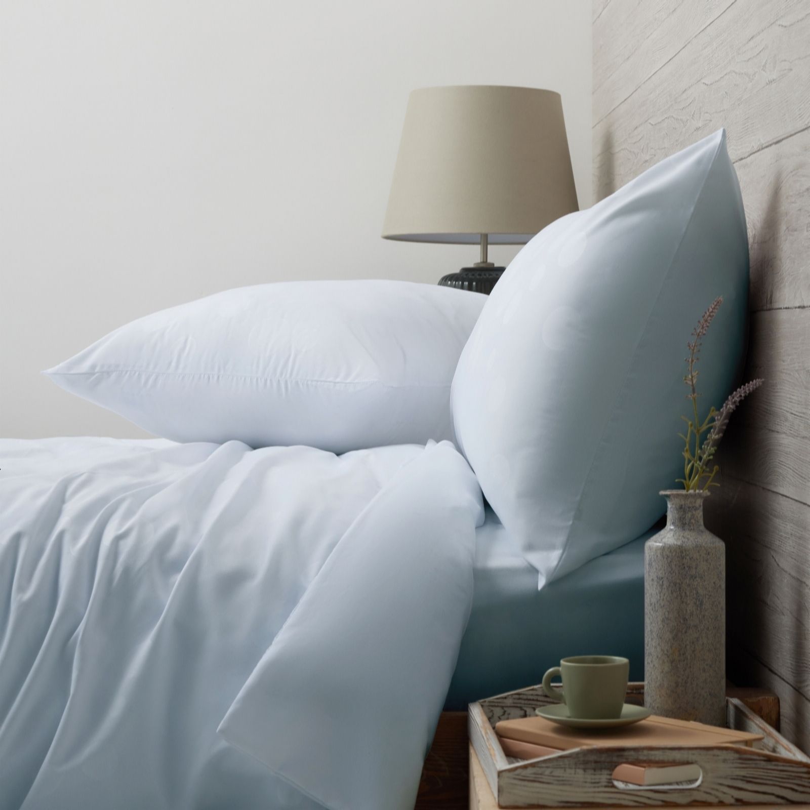 Outlet Cozee Home Embossed Large Spot 4 Piece Duvet Set