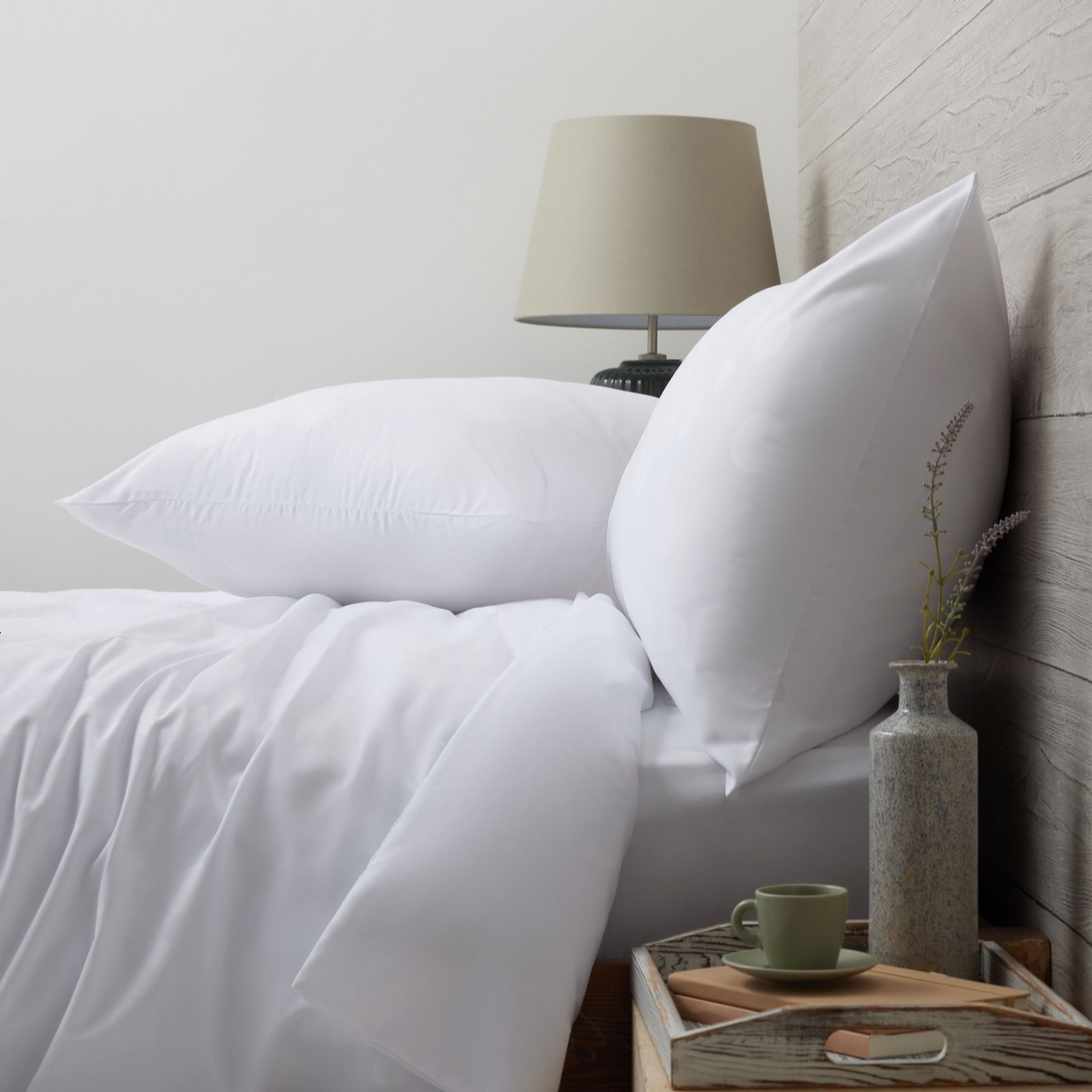 Outlet Cozee Home Embossed Large Spot 4 Piece Duvet Set
