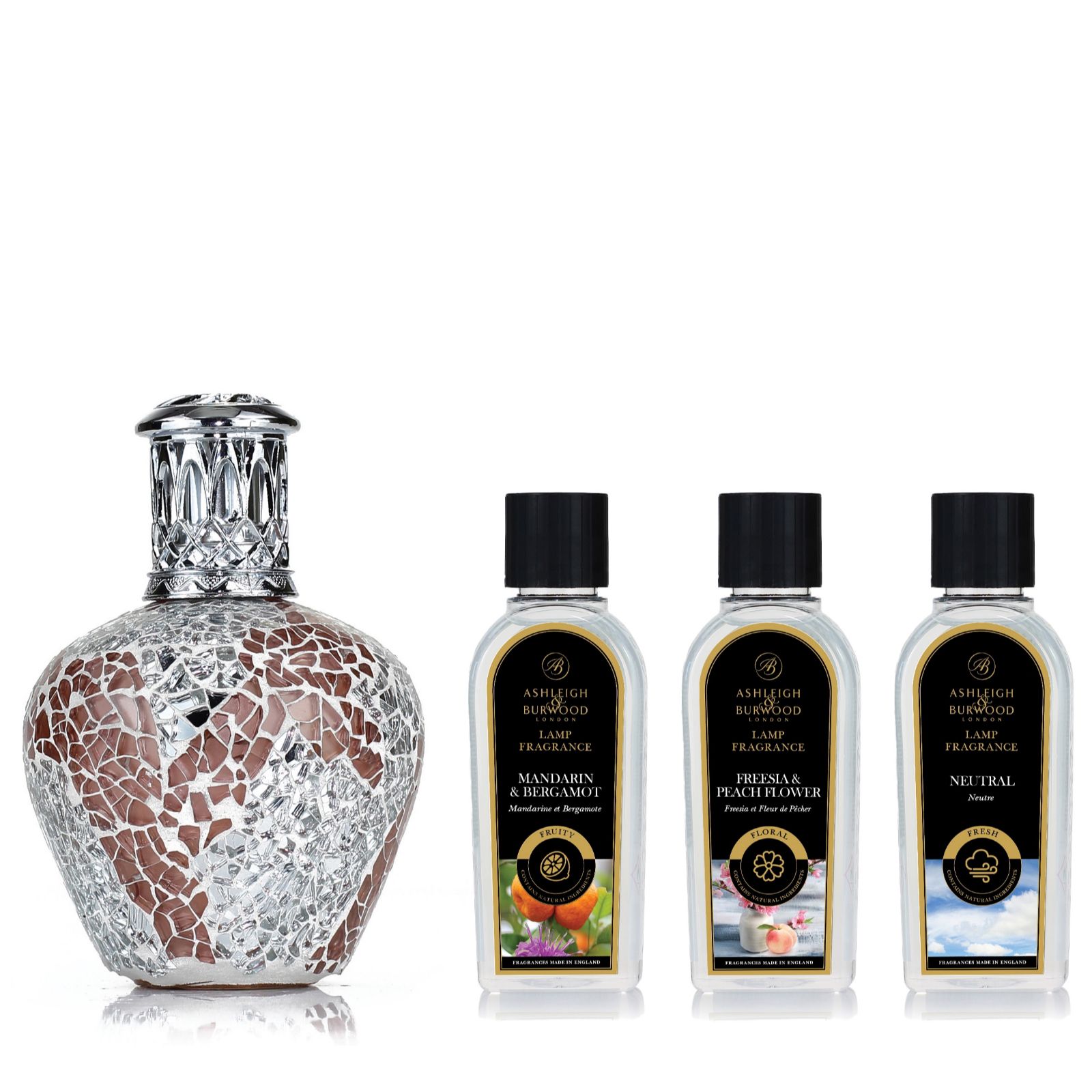 Ashleigh & Burwood Fragrance Lamp & 3 Oil Bundle