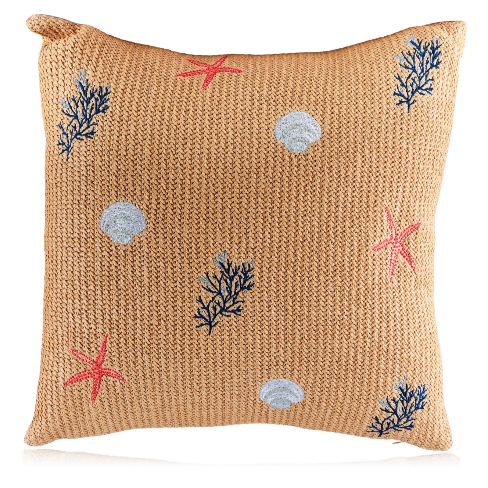  Garden Stories x Anouska Tidal Embroidered Cushion 45cm