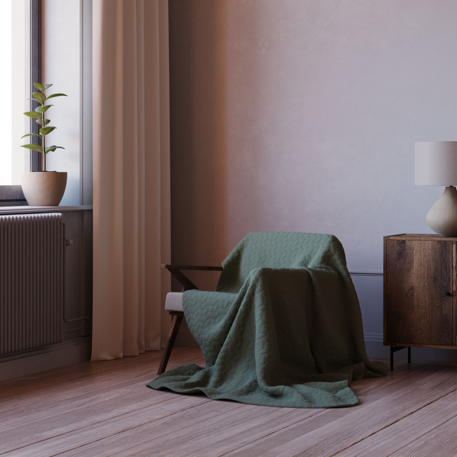 Supersoft by Cozee Home Quilted Throw
