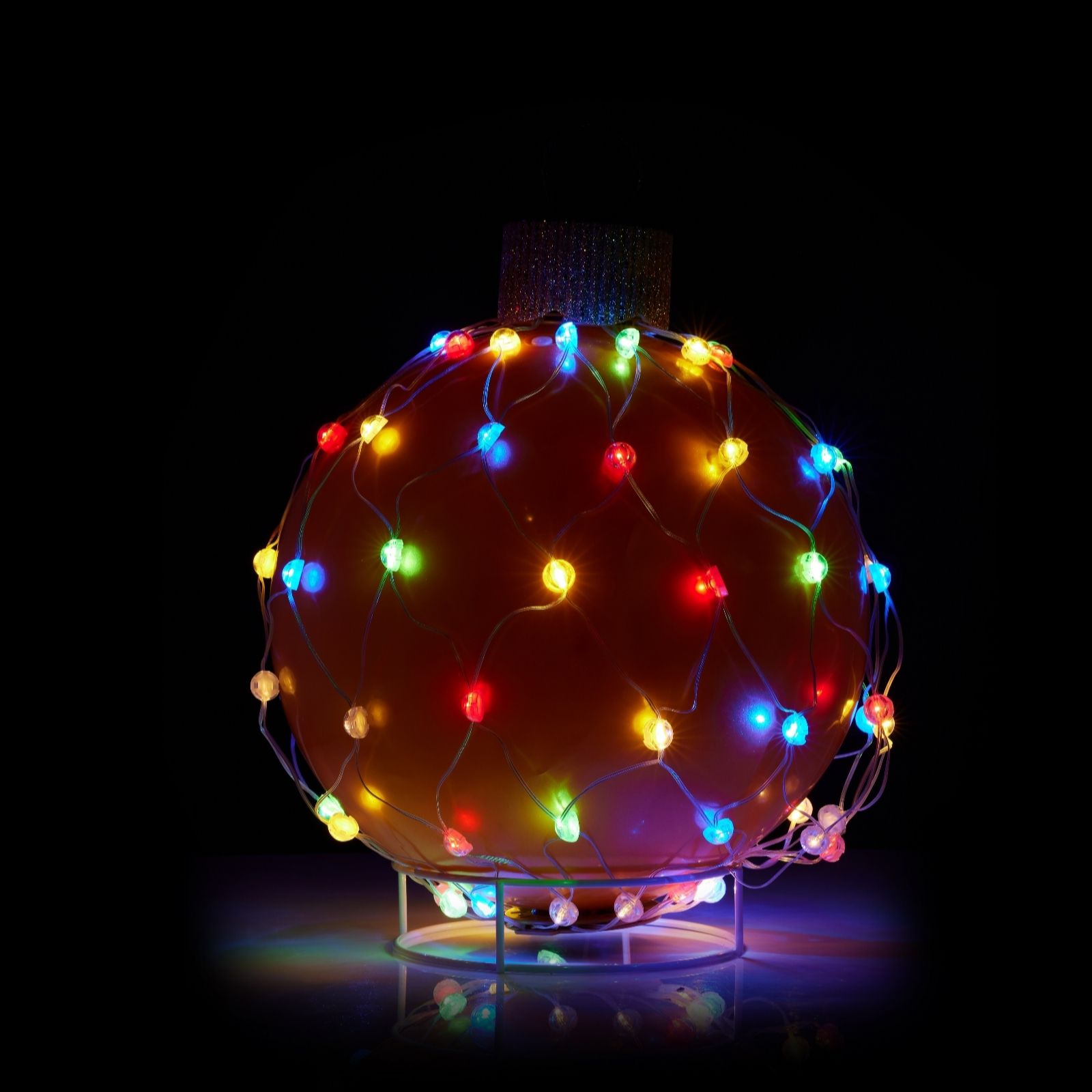 Outlet Mr Christmas Indoor Outdoor Inflatable Bauble and Stand QVC UK