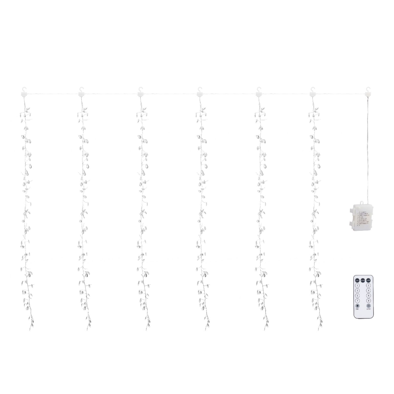 Outlet Home Reflections Jewelled Light Curtain