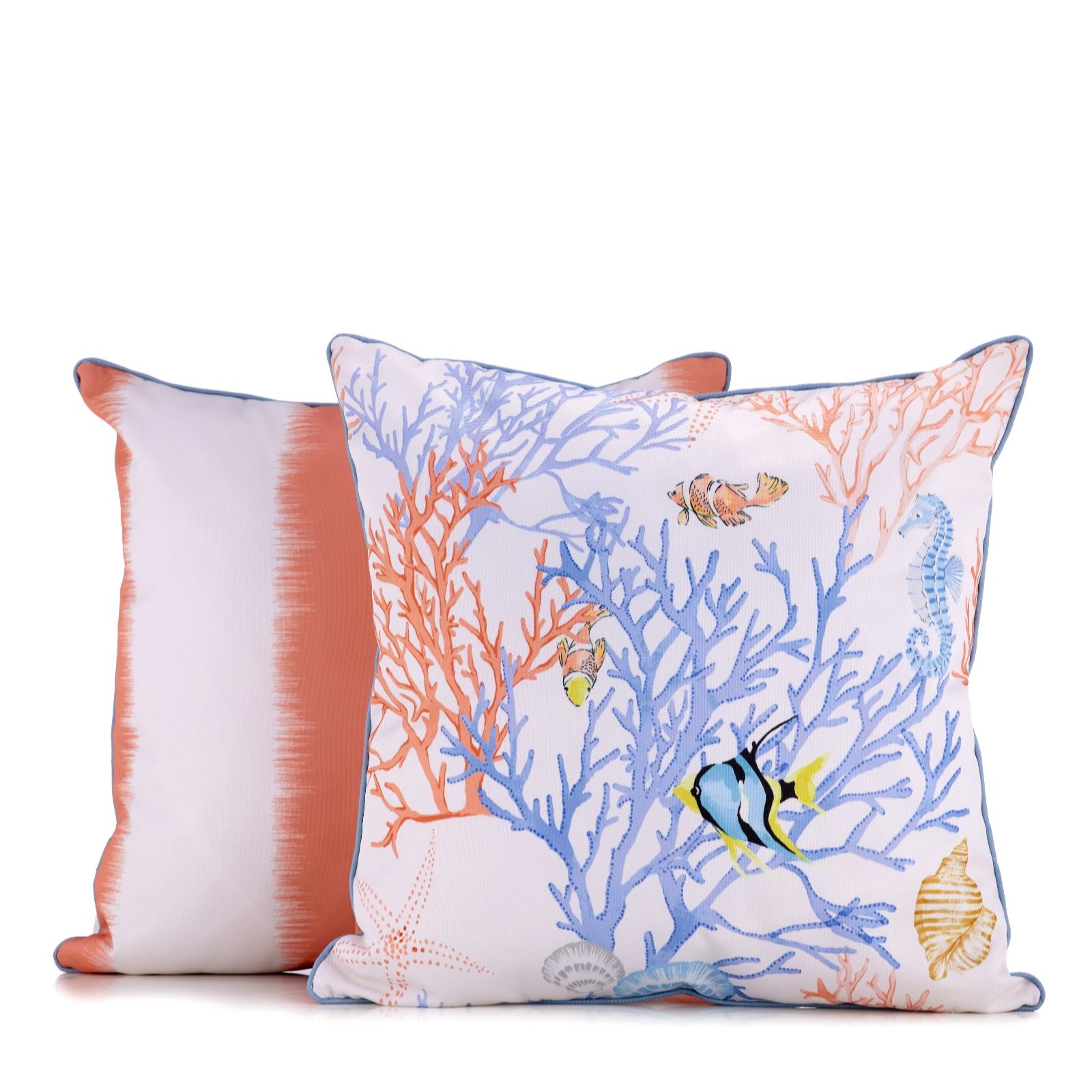 Garden Stories x Anouska Drift Set of 2 Reversible Cushions 45cm