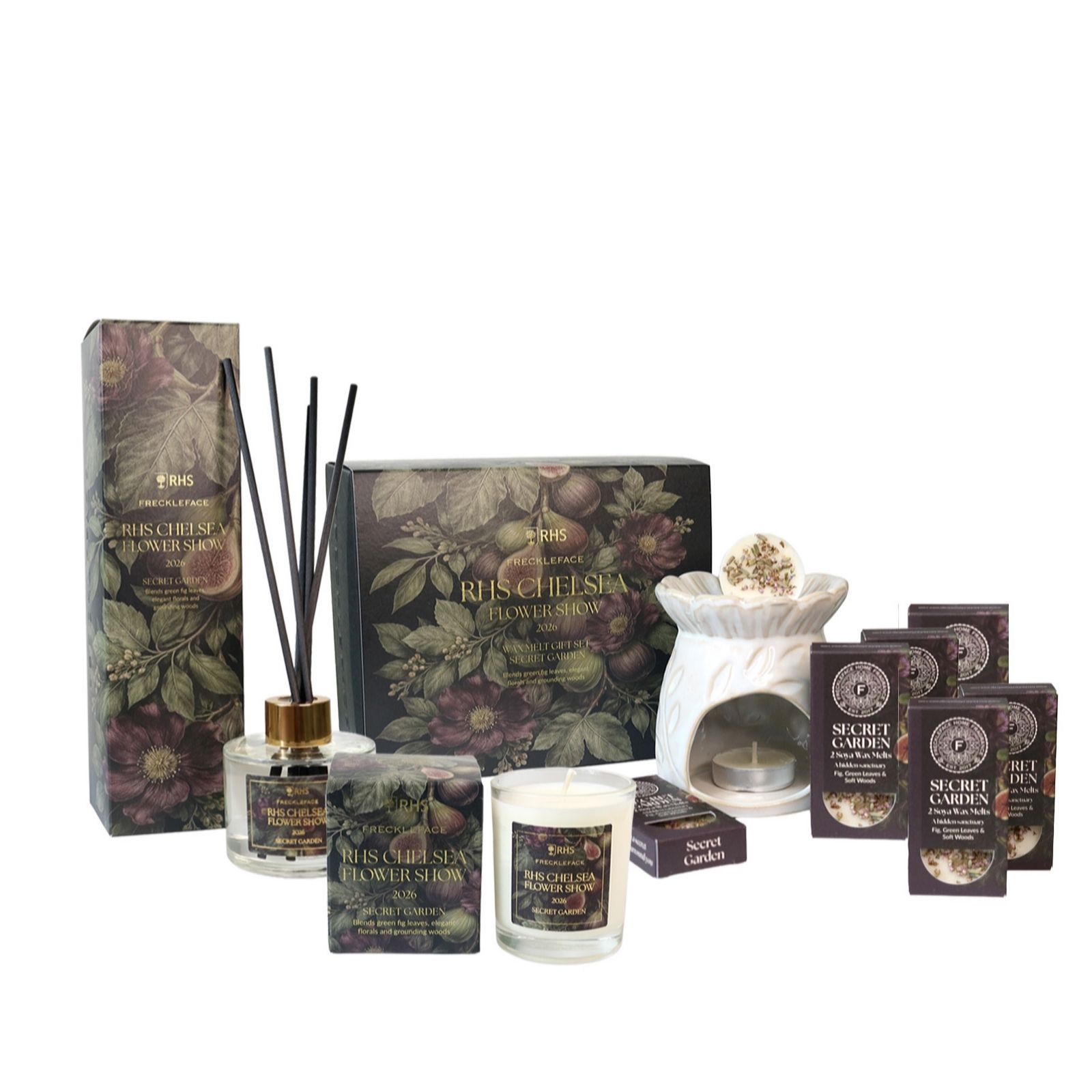 Chelsea FlowerShow x Freckleface QVC Exclusive 6 Piece Secre Garden Gift Set