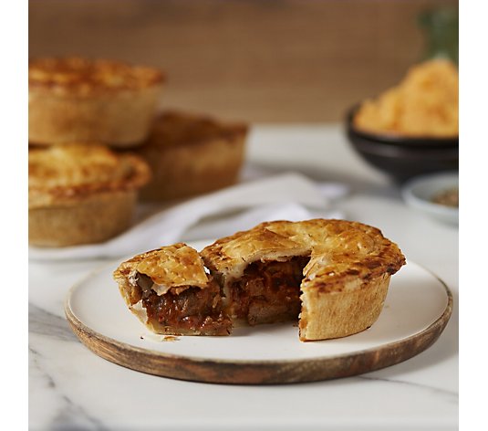 The Real Pie Company 10 Assorted Steak Pies - QVC UK