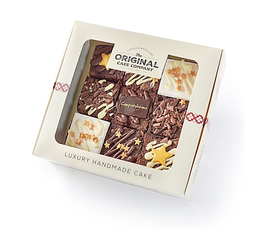 The Original Cake Company 9 Piece Congratulations Luxury Chocolate Selection