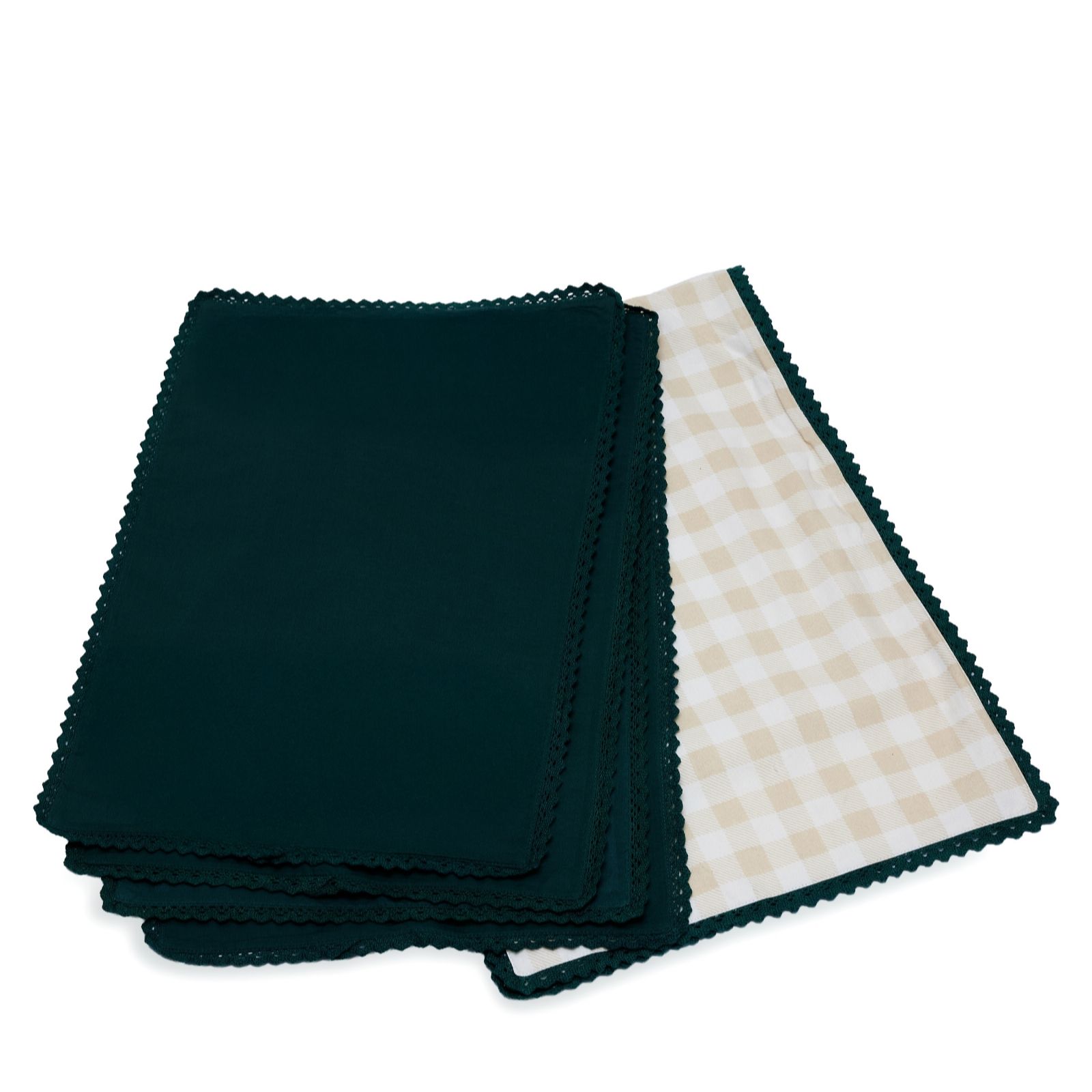 Home Stories Table Runner & 4 Placemats