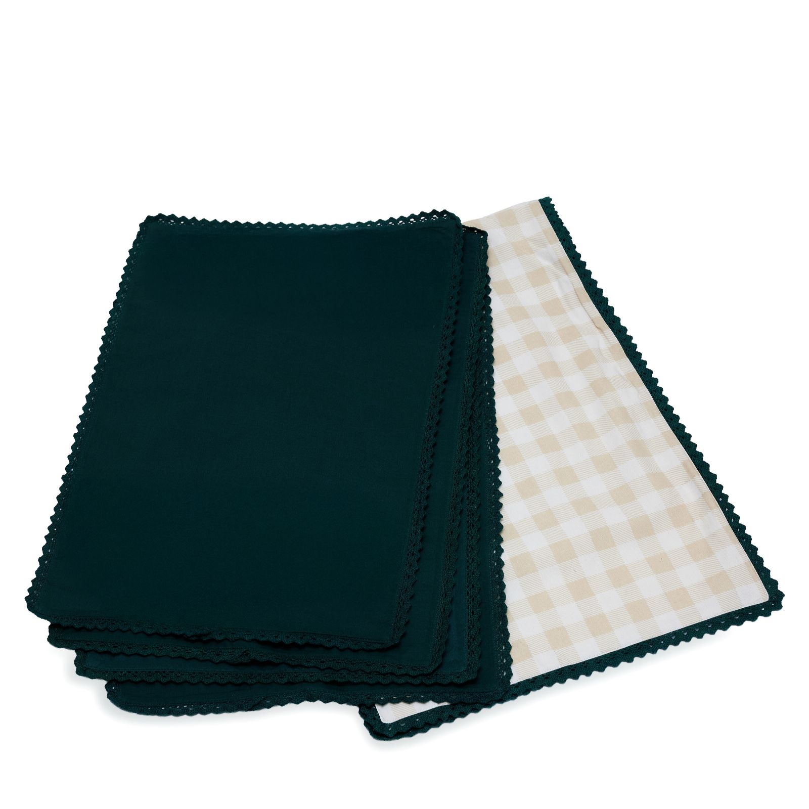 Home Stories Table Runner & 4 Placemats