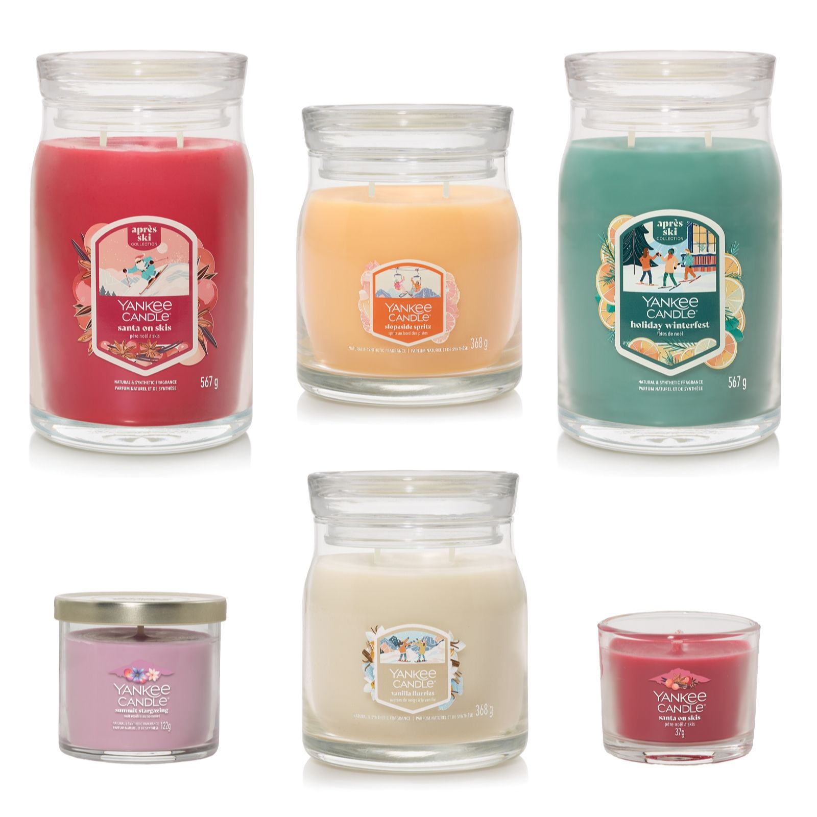 Yankee Candle The Joy Of Scent 6 Piece Bundle Collection
