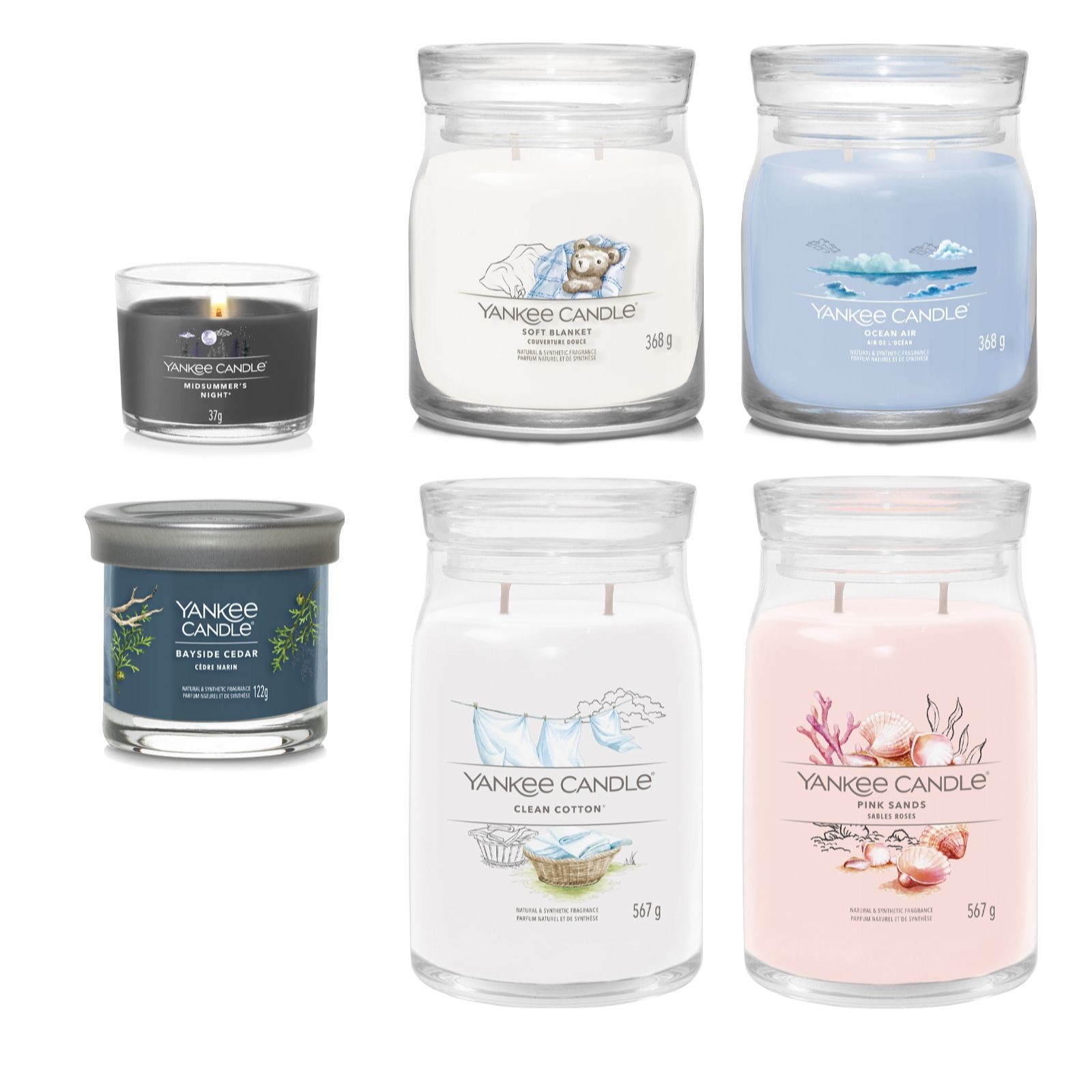Yankee Candle The Joy Of Scent 6 Piece Bundle Collection