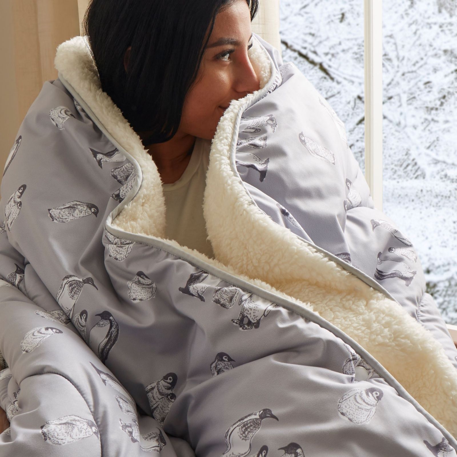 Night Lark Cosy Sherpa 9 Tog Limited Edition Throw