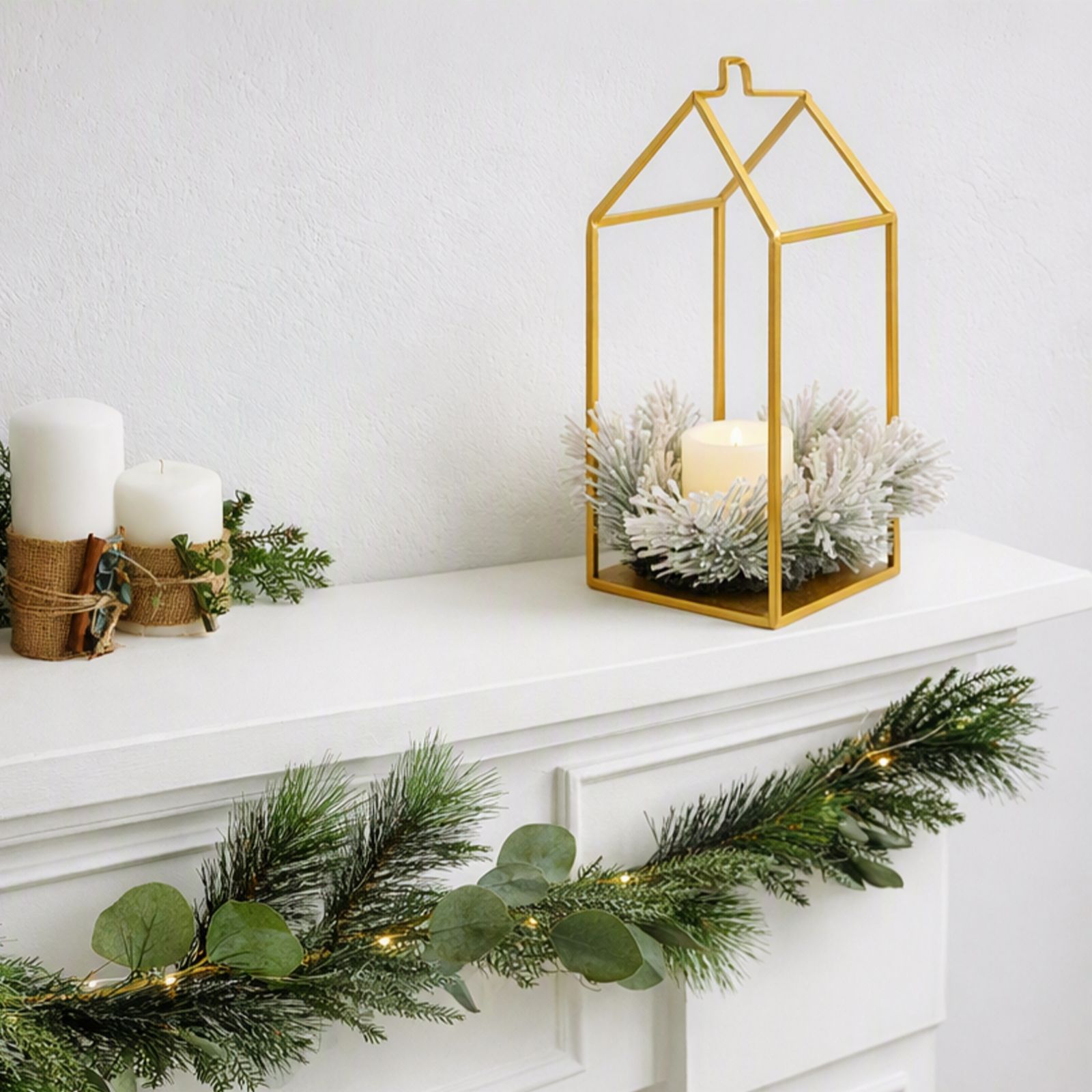 Home Stories House LED Candle Holder Display
