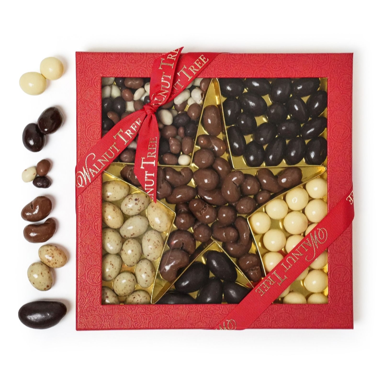 The Walnut Tree Chocolate Covered Luxury Fruit & Nut Gift Box