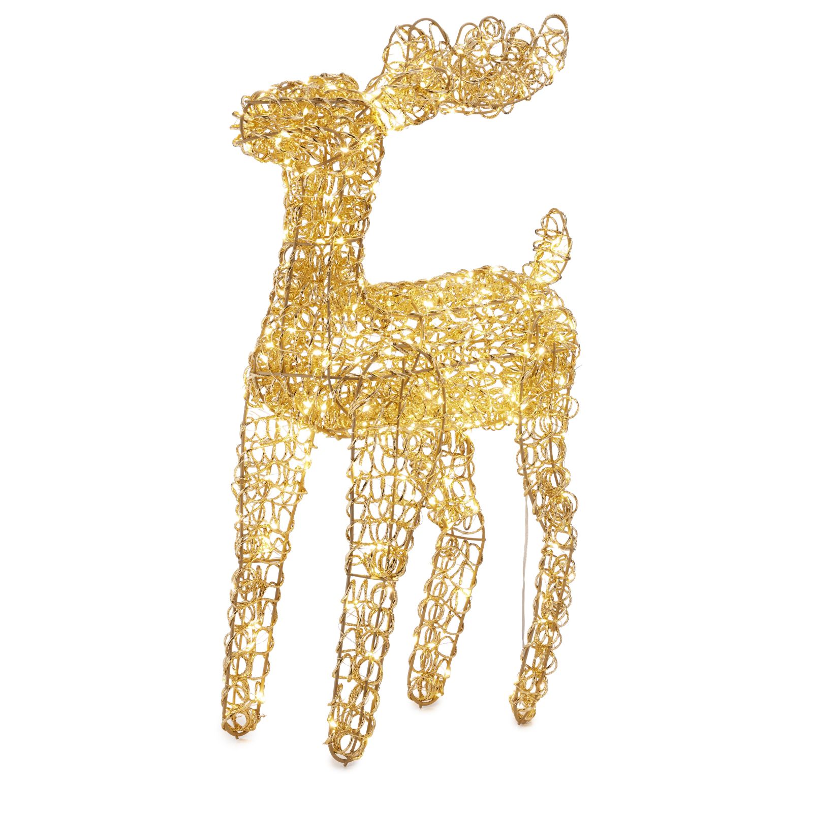 Outlet Festive Indoor/Outdoor Pre Lit Microdot Reindeer