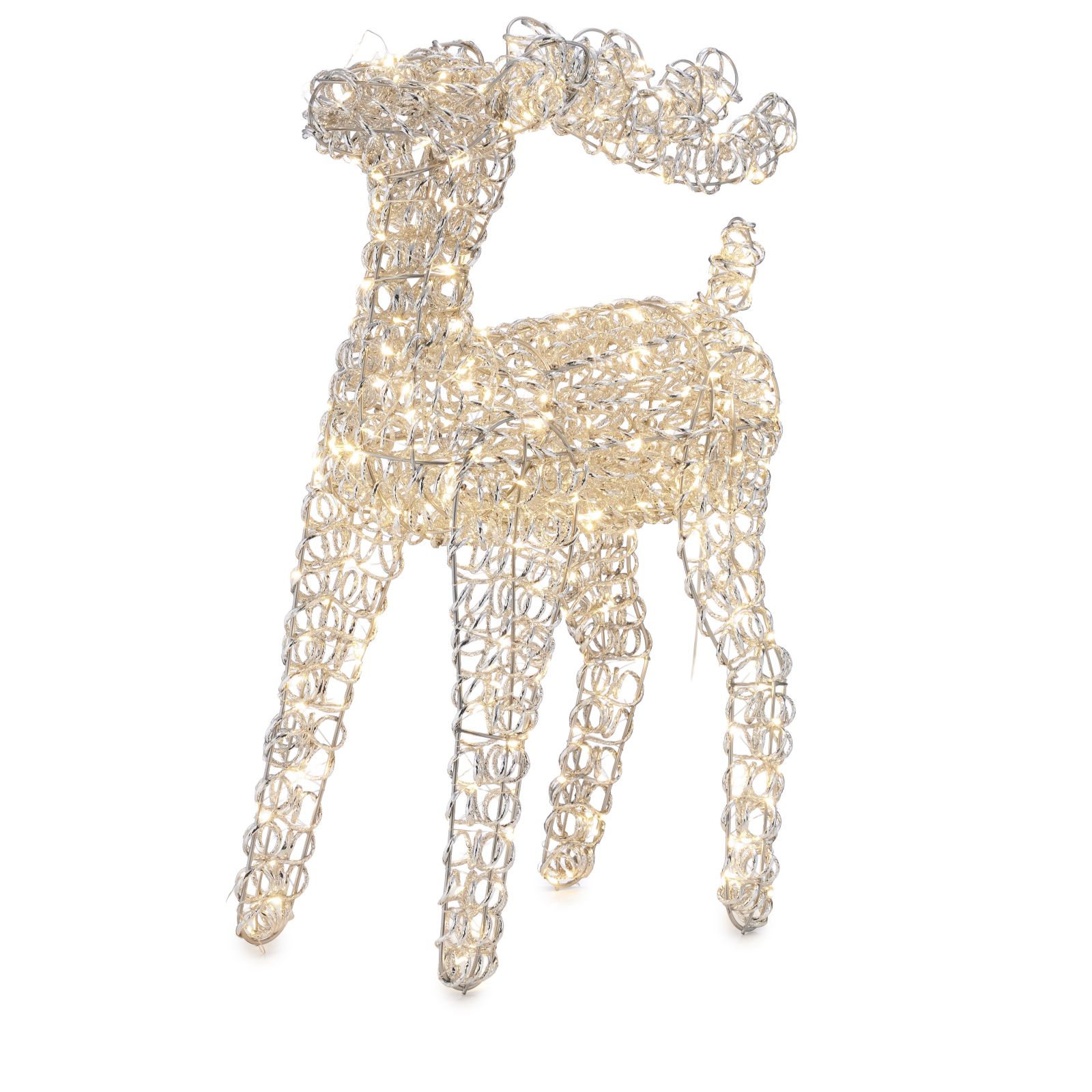 Outlet Festive Indoor/Outdoor Pre Lit Microdot Reindeer