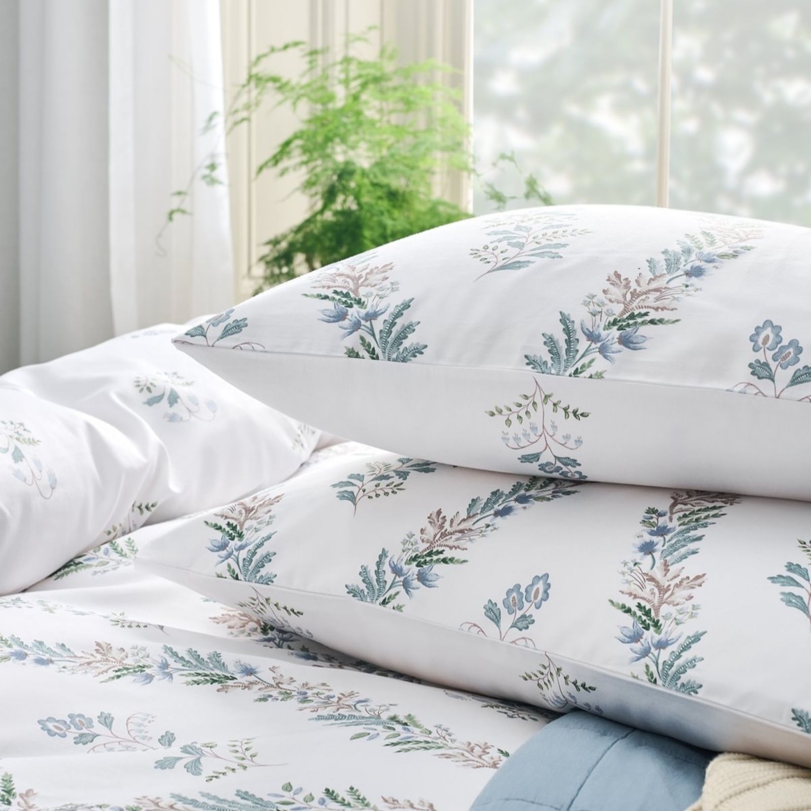 Christy Eversham Floral Set of 2 Pillowcases
