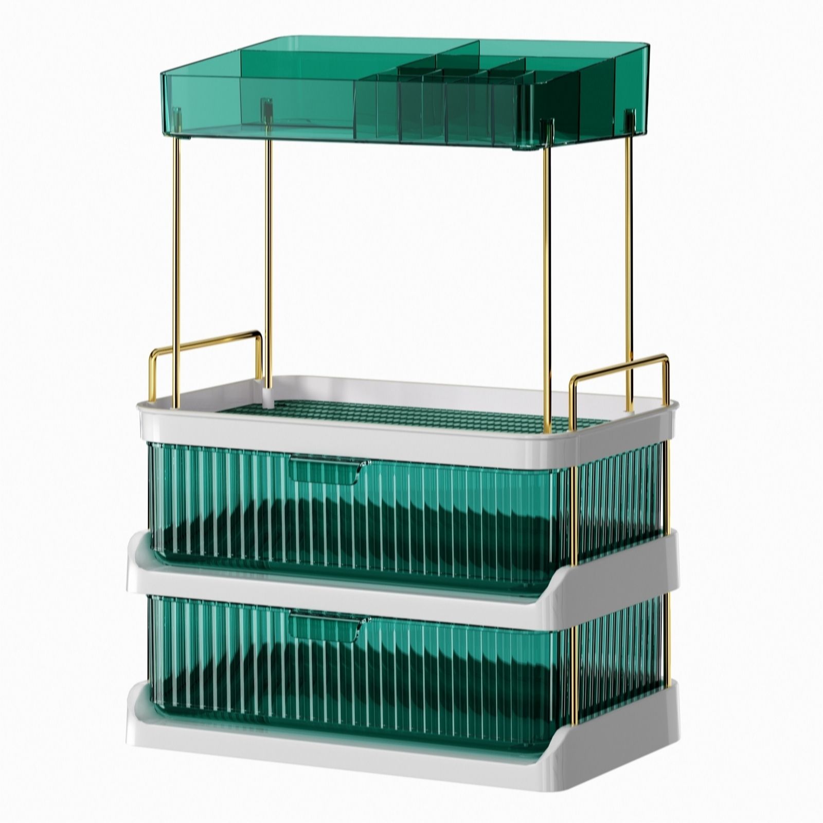 Outlet Sara Davies Storage Drawer Unit with Silicone Liners