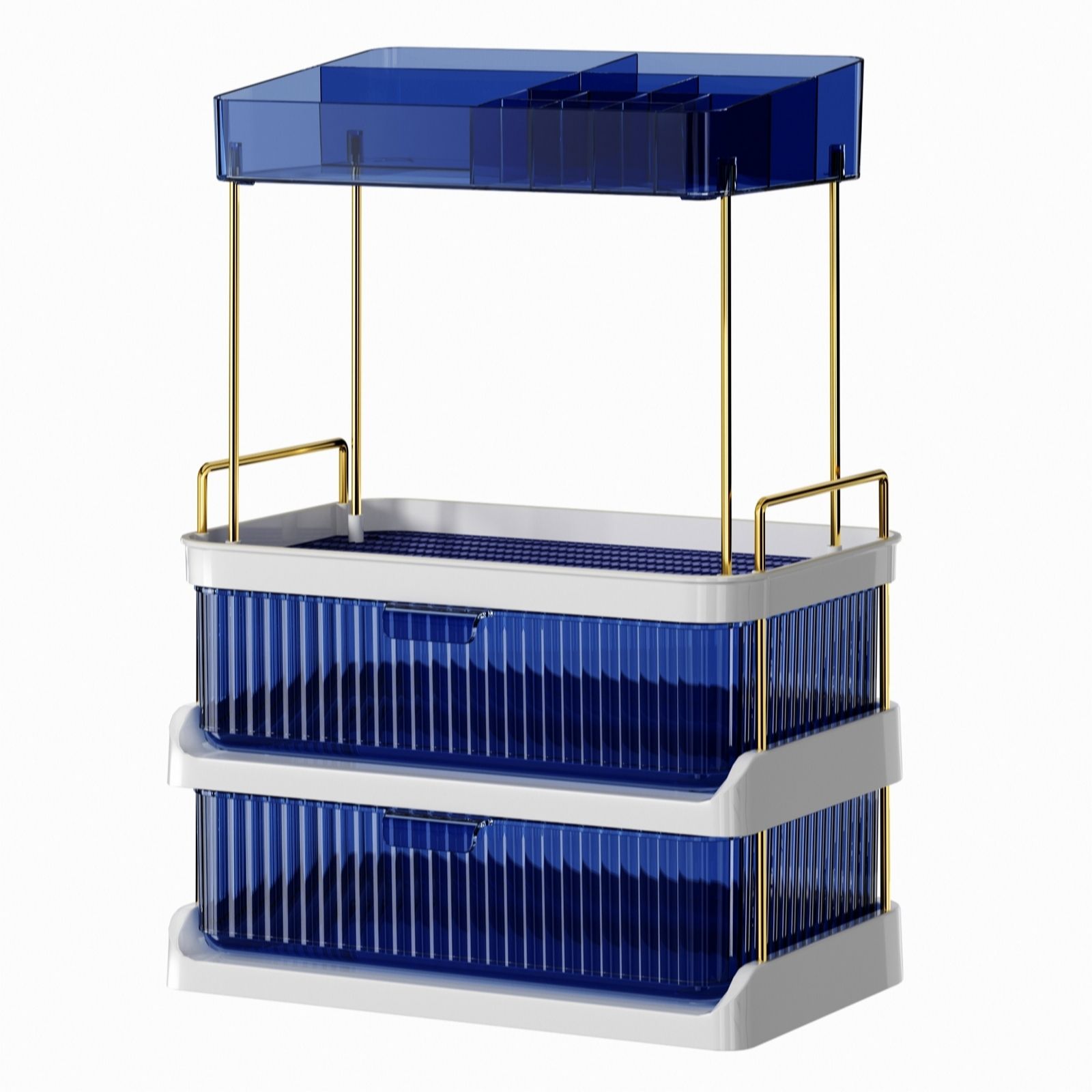 Outlet Sara Davies Storage Drawer Unit with Silicone Liners