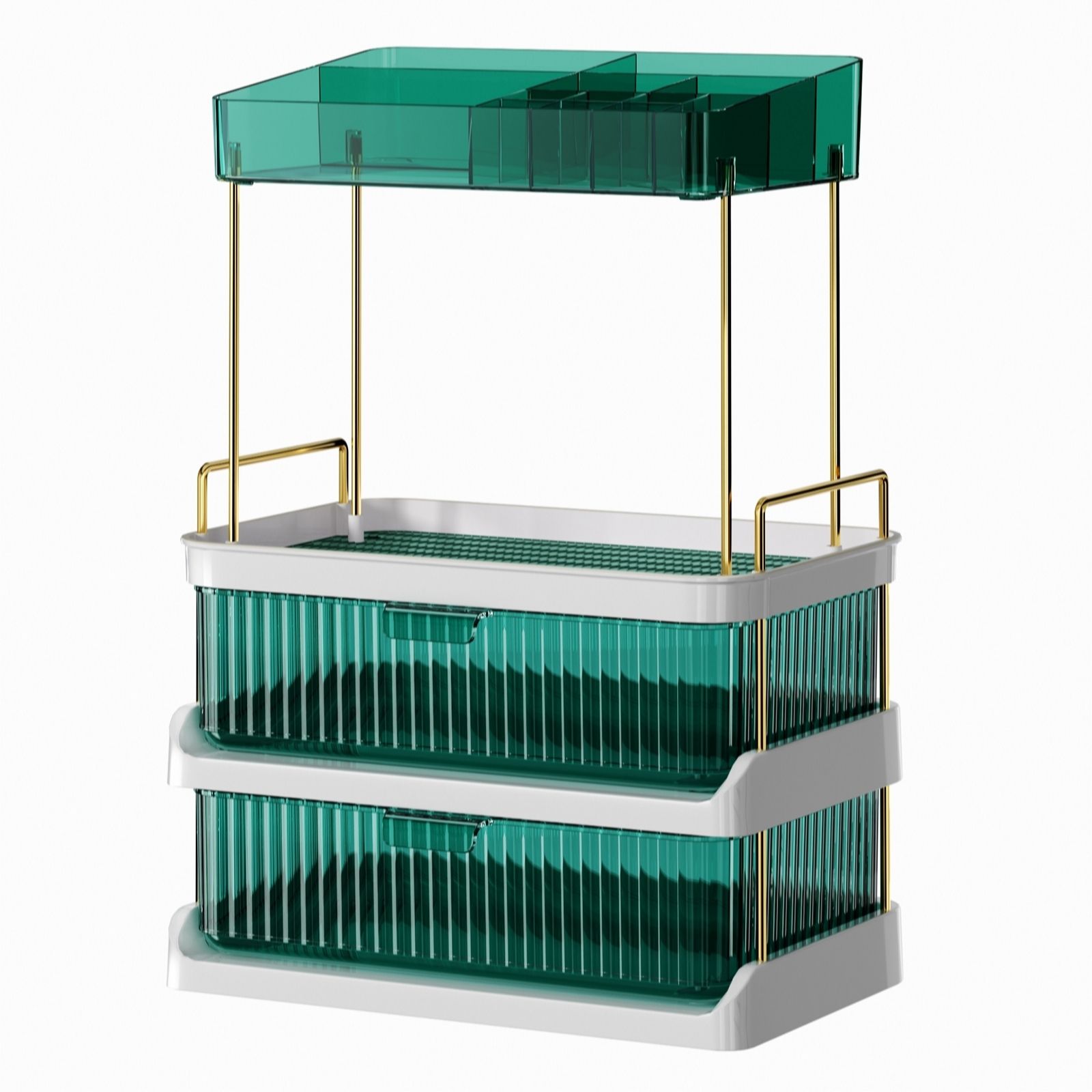 Outlet Sara Davies Storage Drawer Unit with Silicone Liners