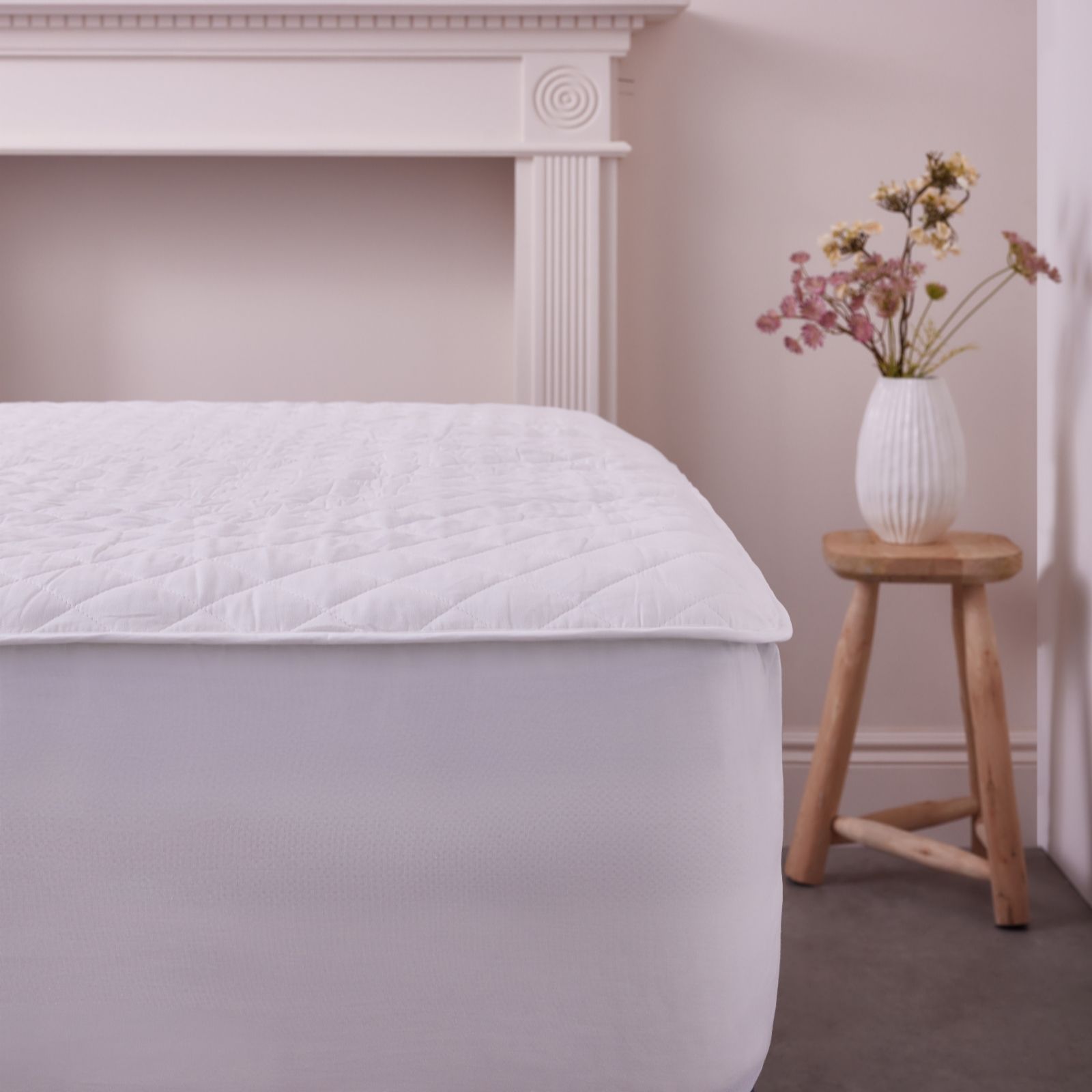 Outlet Northern Nights 100% Cotton Quilted Mattress Protector