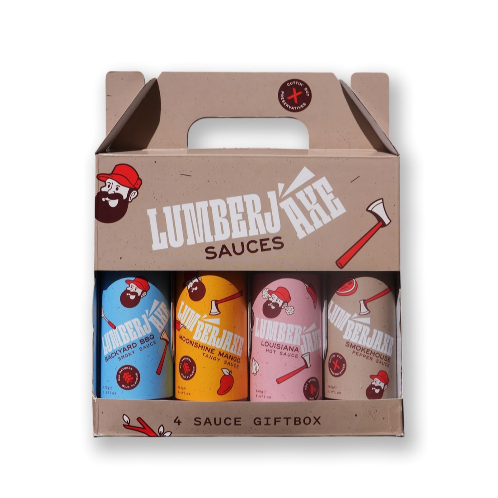 Lumberjaxe Set of 4 Sauce Bundle