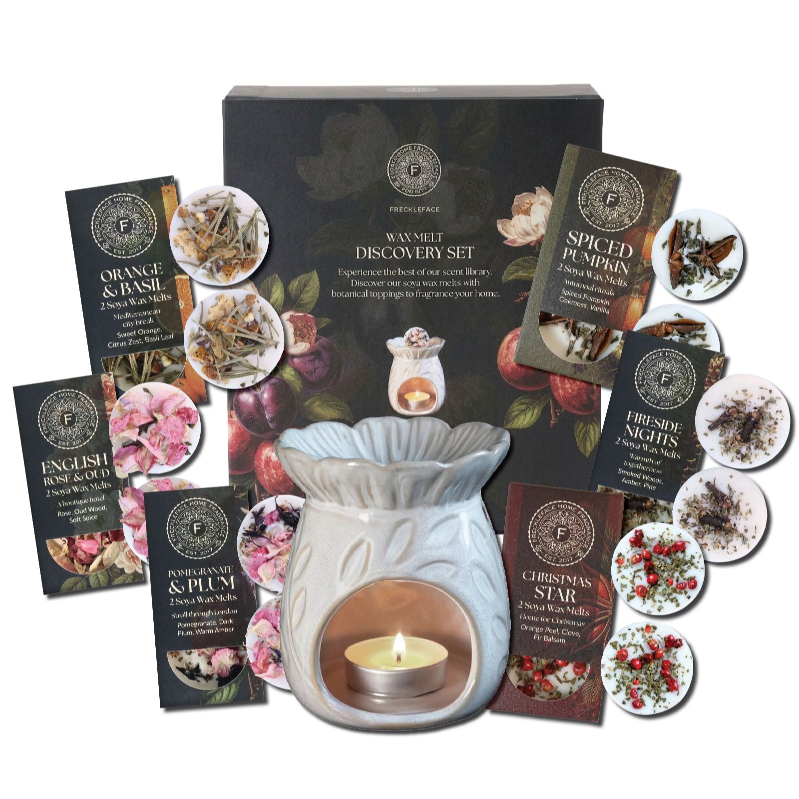 Freckleface QVC Exclusive Christmas Wax Melt Discovery Set