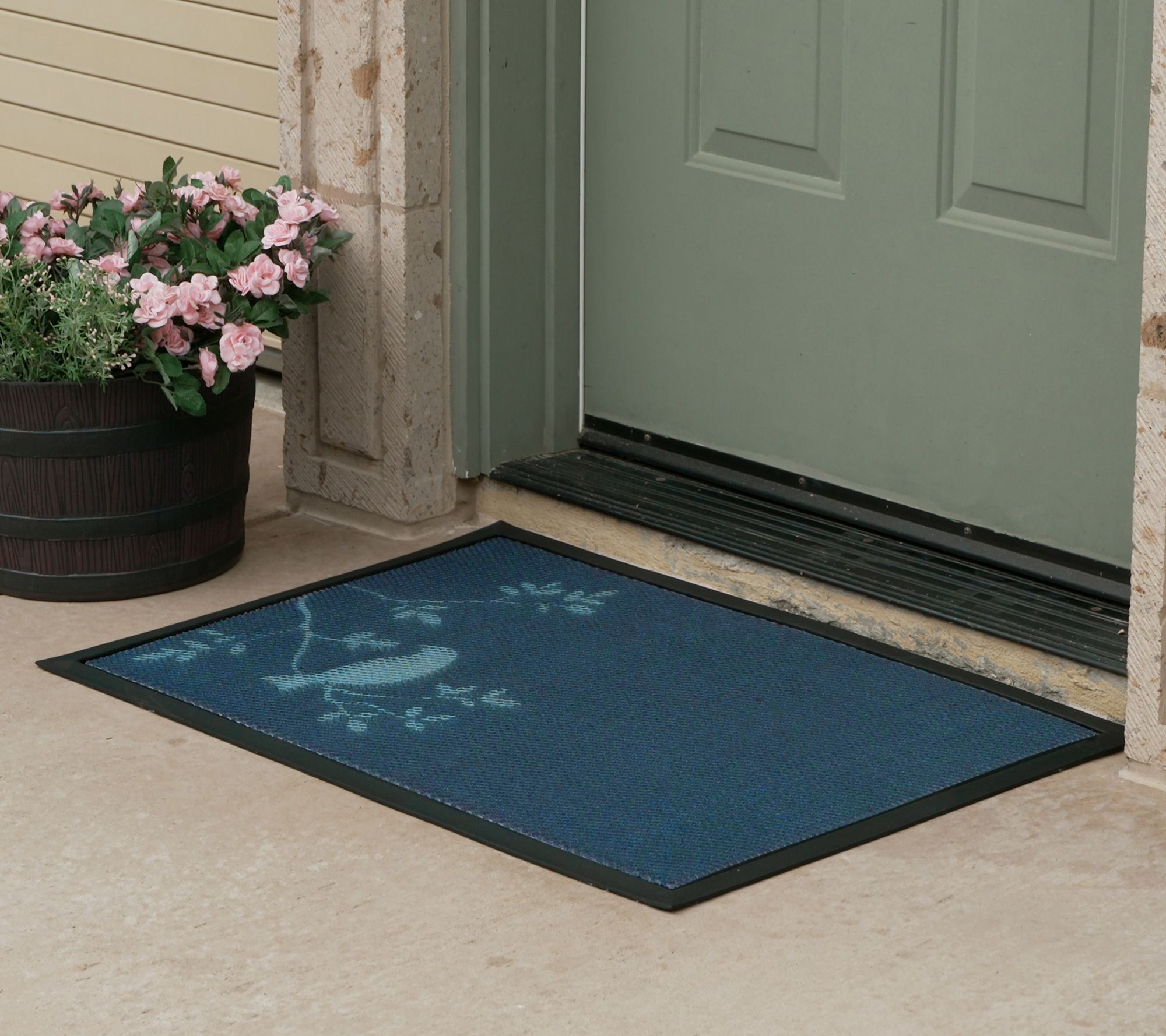 Dirt Trapper Door Mat for Indoor/Outdoor Entrance, Large (24'' x