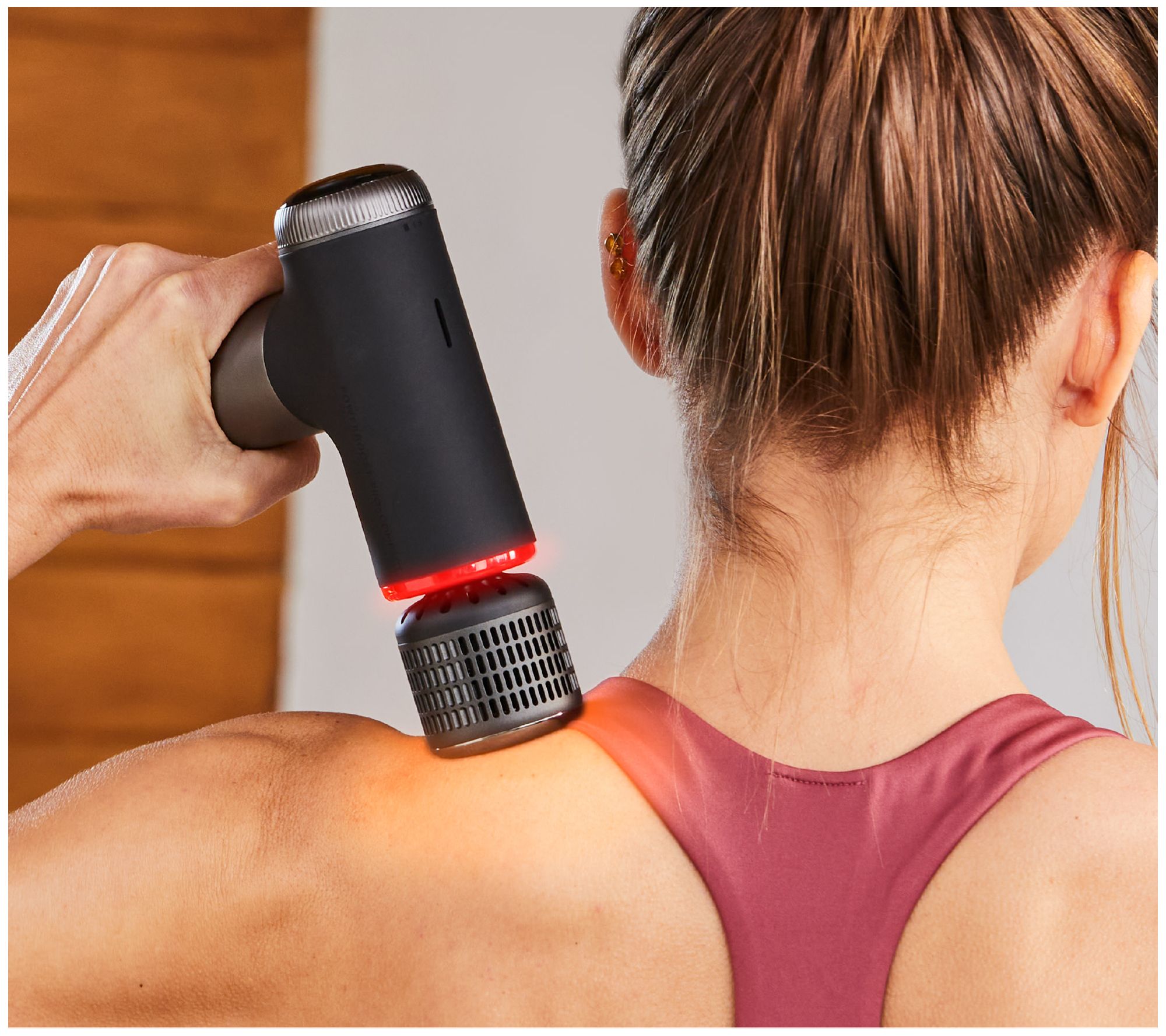 Sharper Image PowerBoost Pro Hot & Cold Percussion Massager - QVC.com