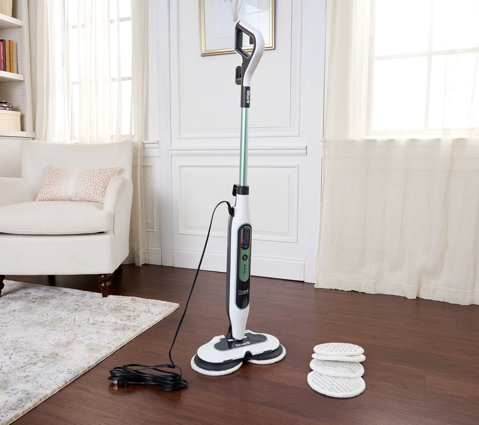 Shark Steam & Scrub Steam Mop w/ Steam Blaster and 6 Pads