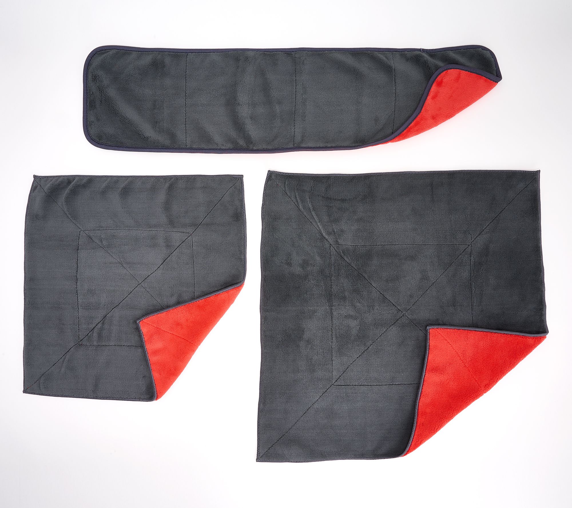 Kochblume Two- Tone Microfiber Kitchen Towels 3-Piece Set