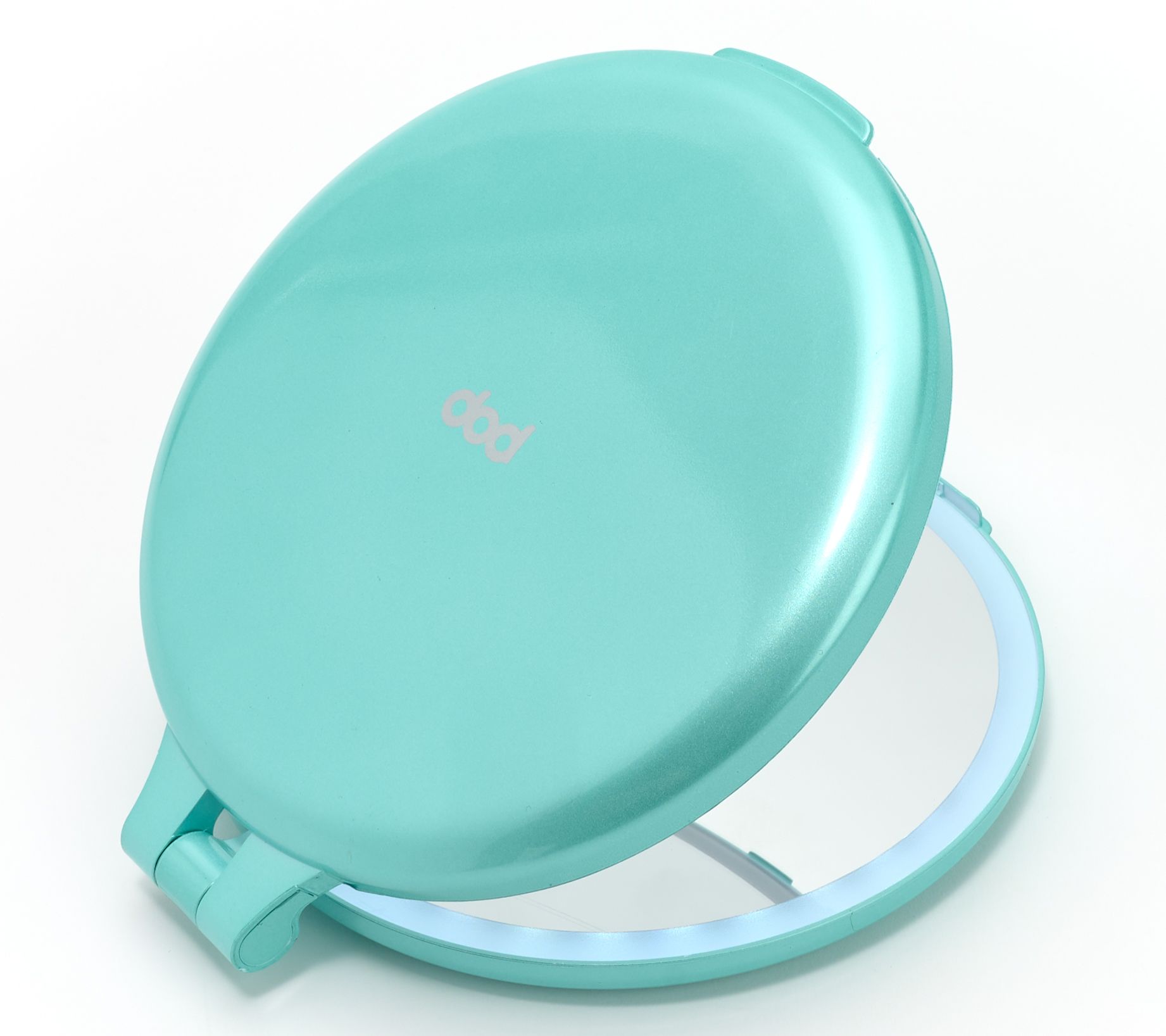 Pop Sonic Luna Compact LED Mirror with 1X/7X Magnification