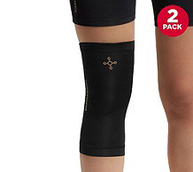  Tommie Copper Core Compression Set of 2 Knee Sleeves - V35802