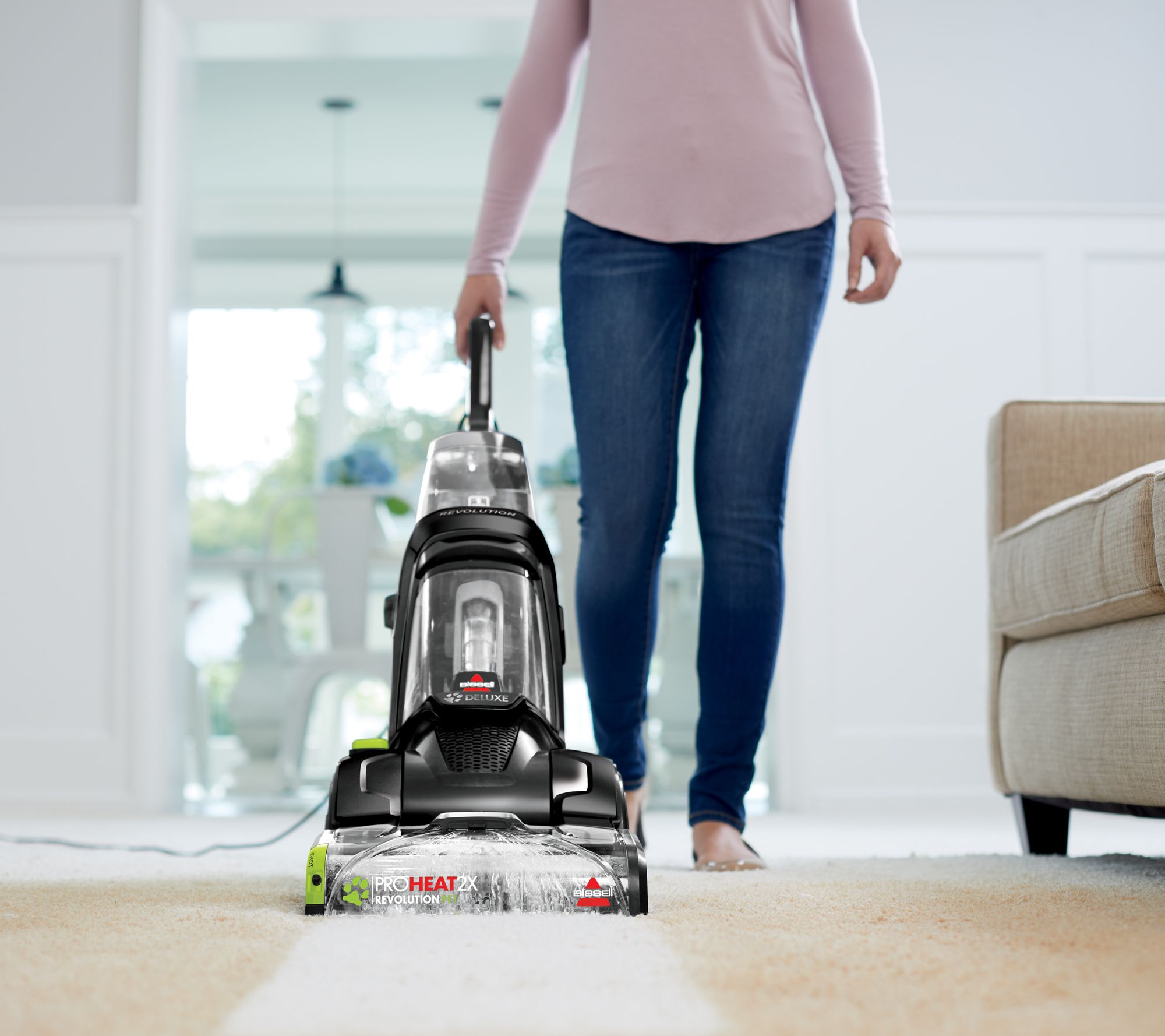 Bissell ProHeat Revolution 2x Pet Pro Deluxe Upright Deep Carpet