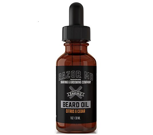 RAZOR MD Beard Oil - Citrus & Cedar