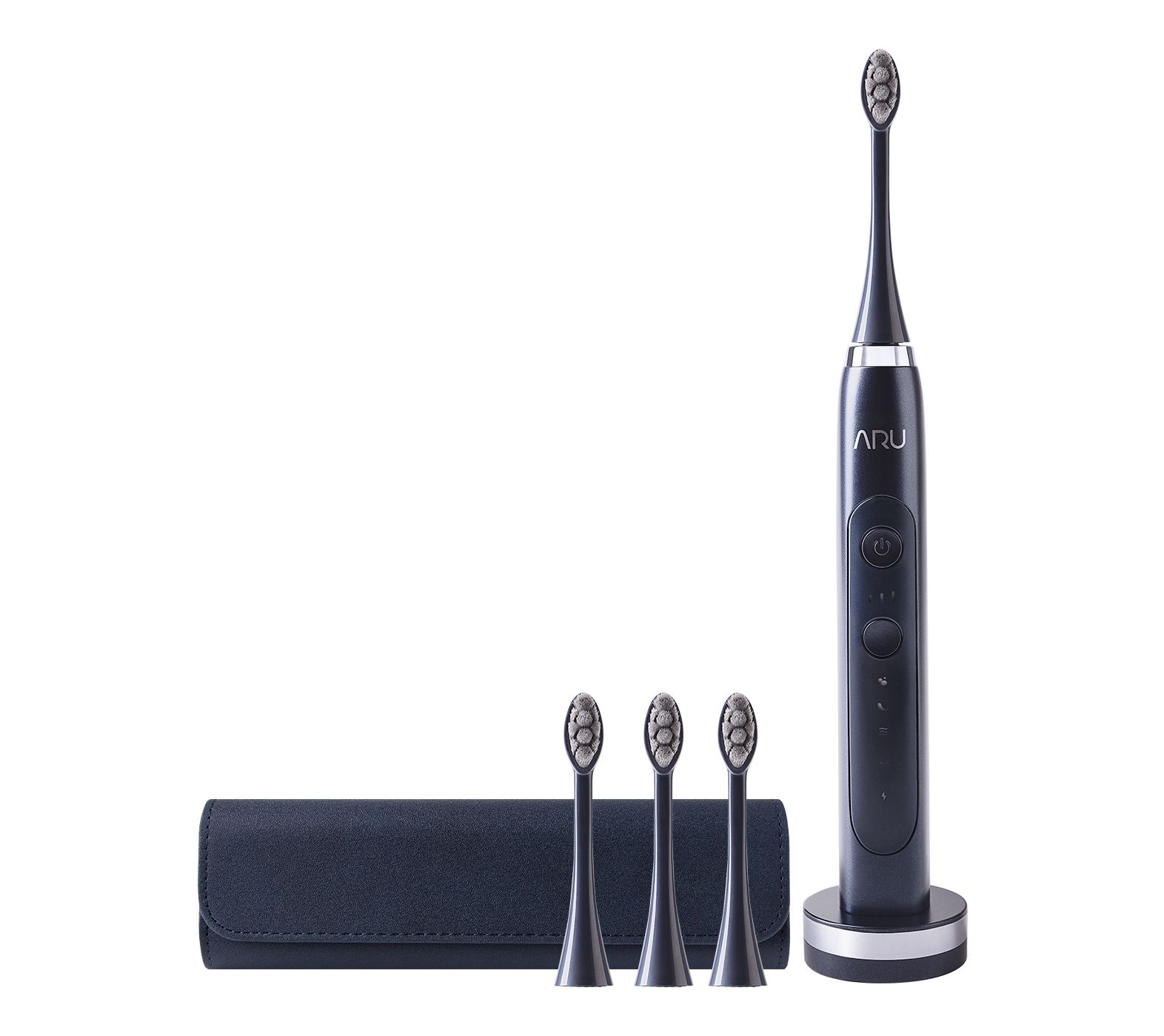 ARU Sonic Toothbrush with 4 Brush Heads by Soniclean